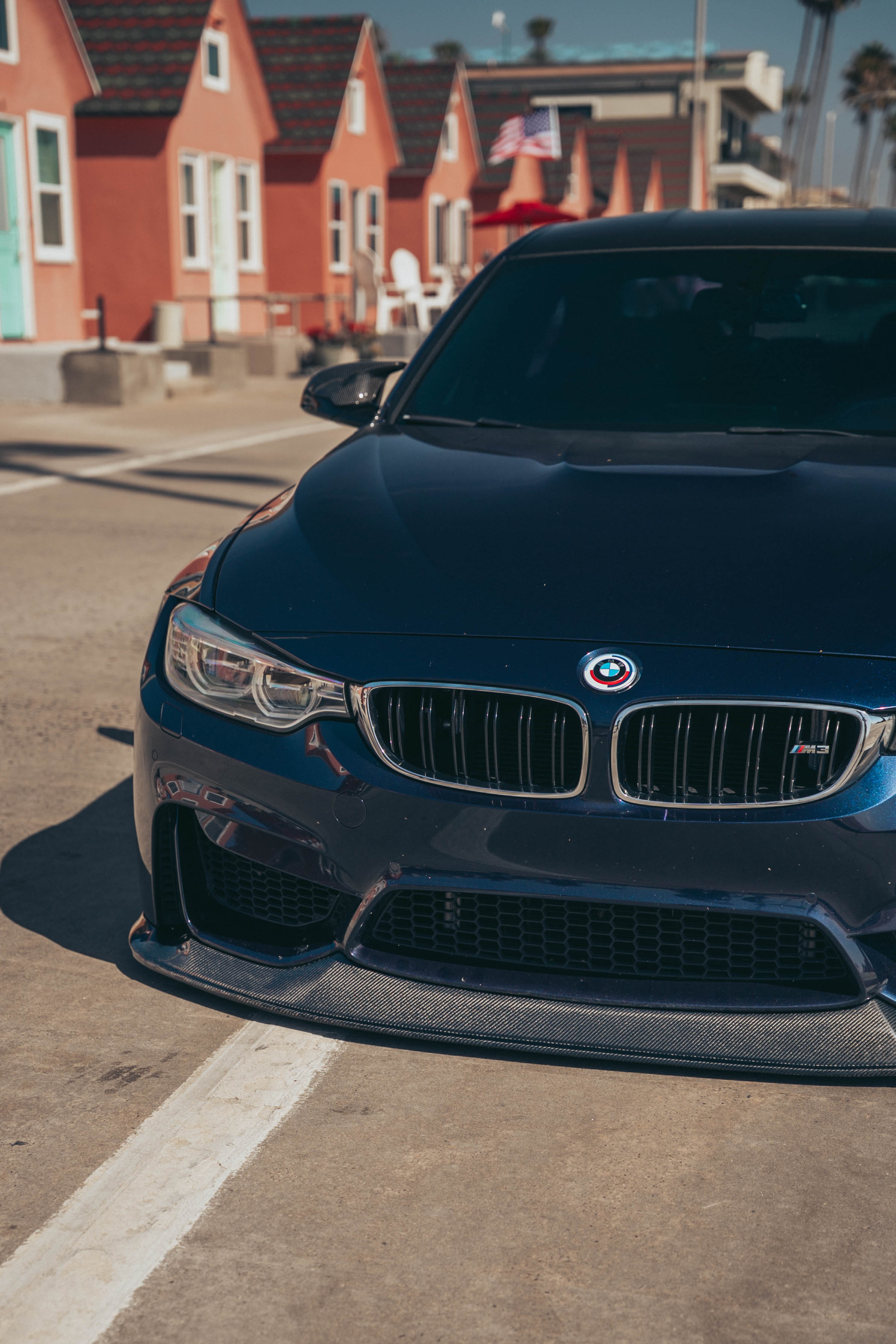 F8X M3/M4 CenCal Carbon Fiber Front Lip - F80 M3/F82 & F83 M4 (PRE ORDER)