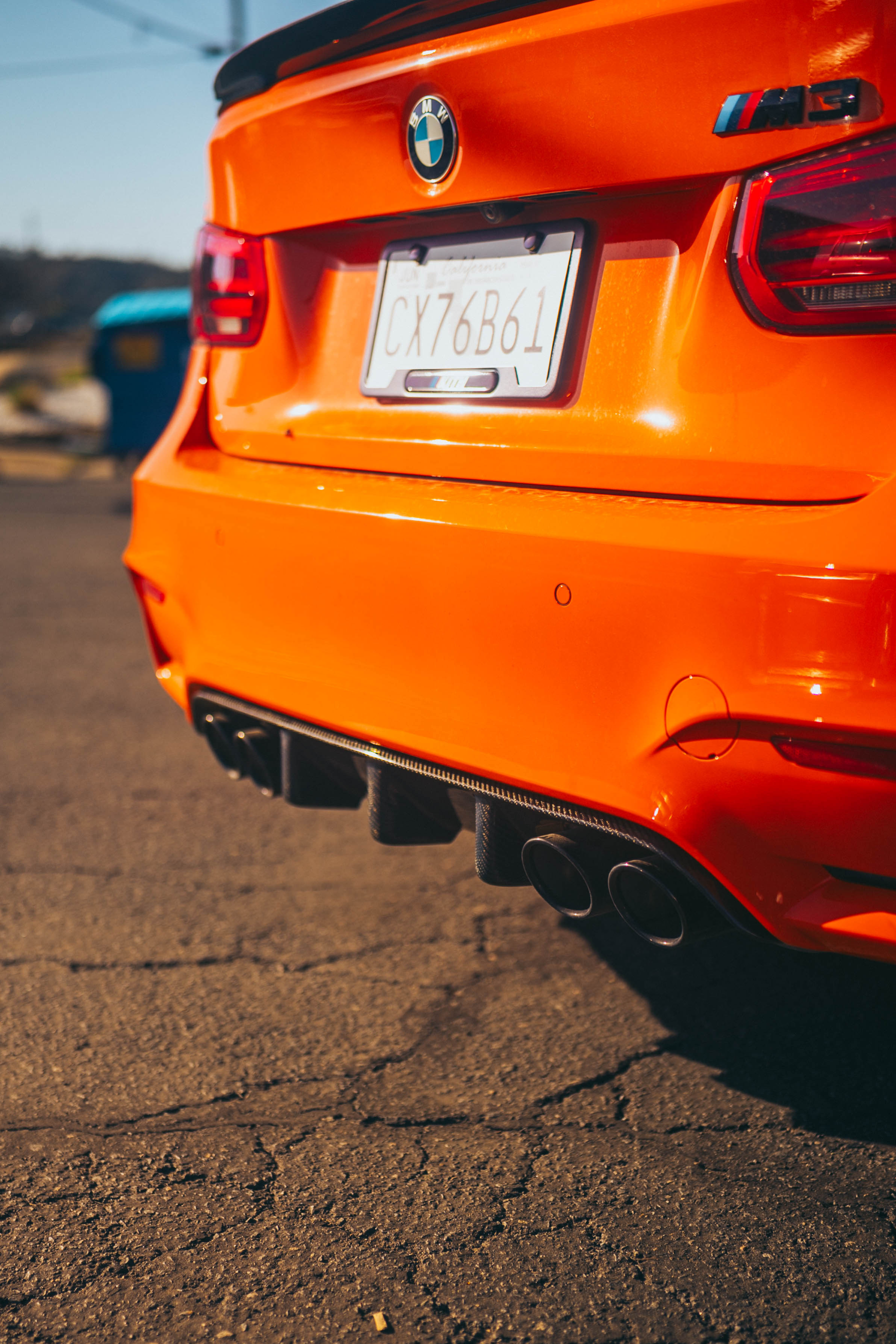 F8X M3/M4 MP Carbon Fiber Rear Diffuser - F80 M3/ F82 F83 M4