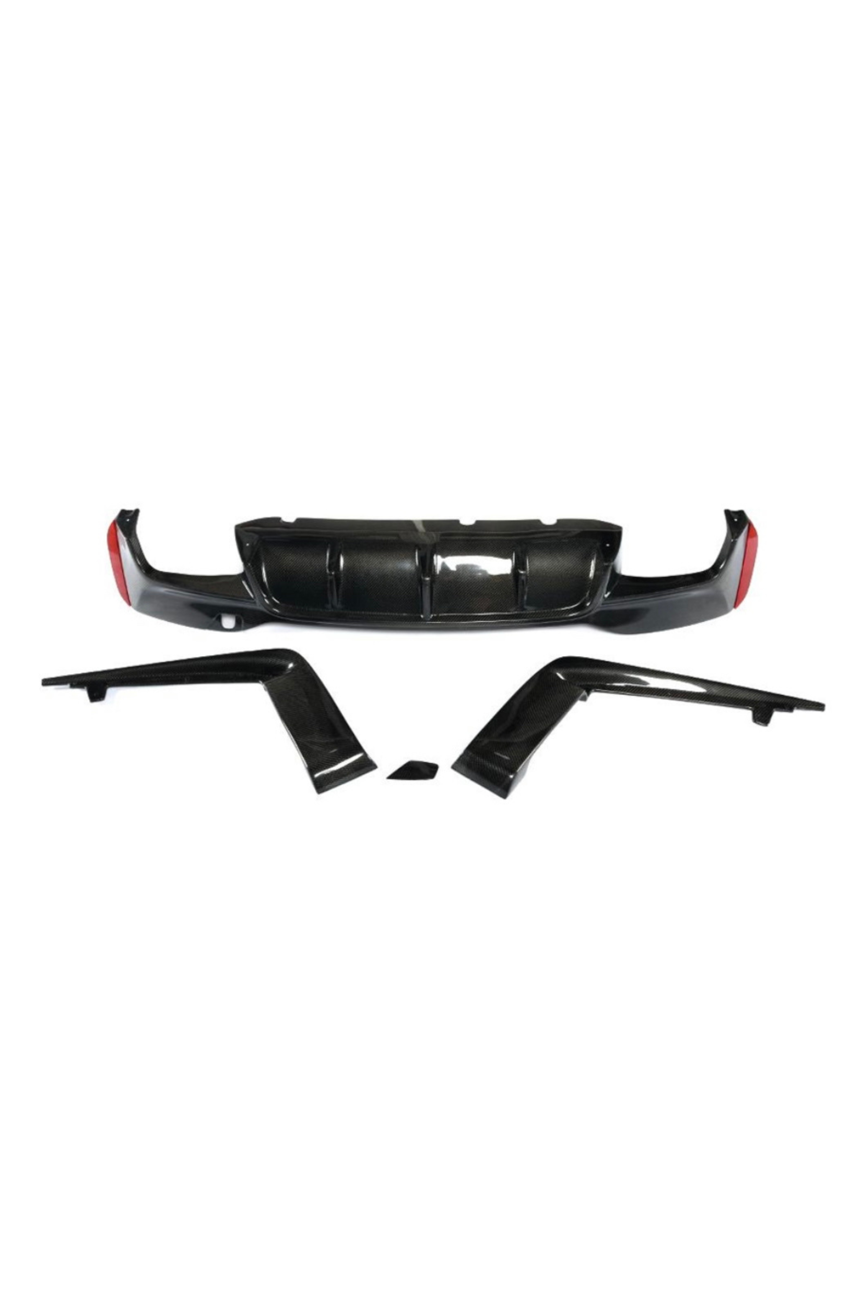 F90 M5 3D Style Carbon Fiber Rear Diffuser