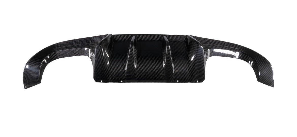 F87 M2 A Style Carbon Fiber Rear Diffuser