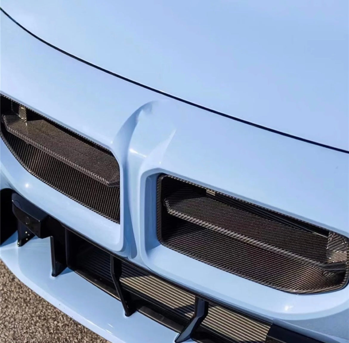 G87 M2 - V1 Carbon Fiber Front Grill Replacement