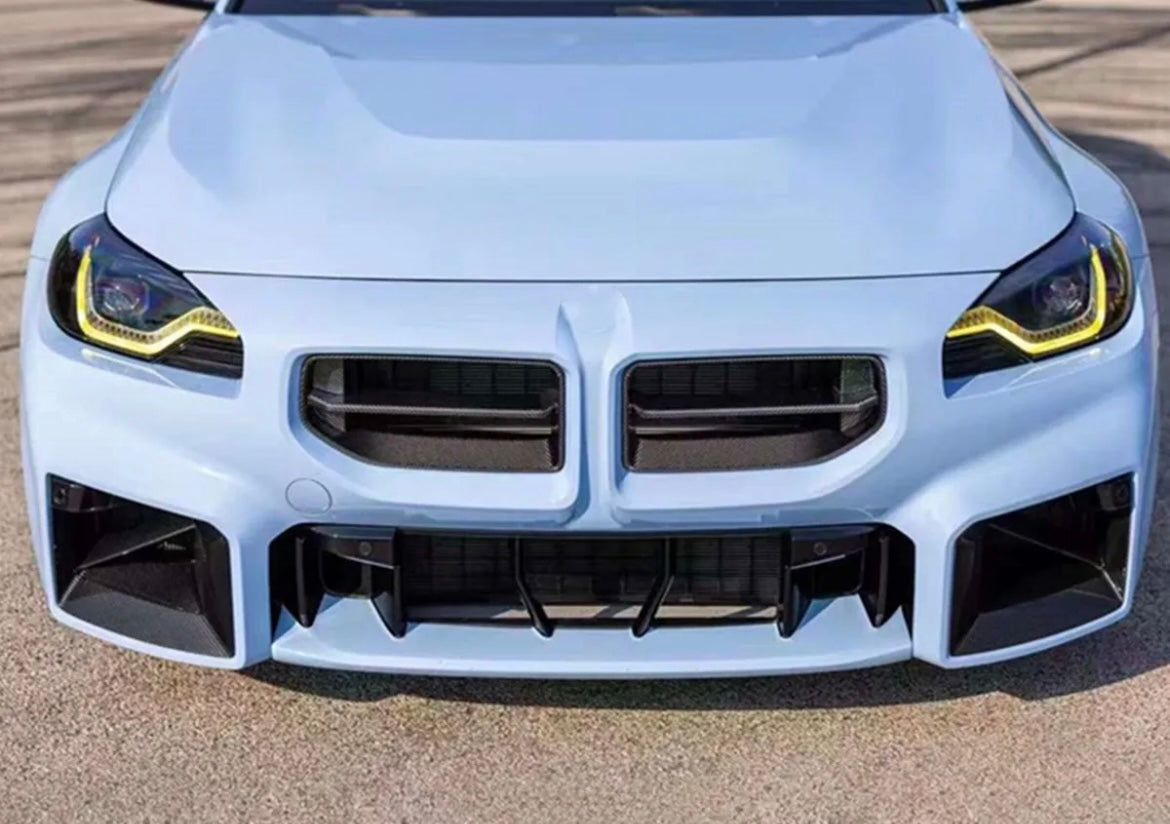 G87 M2 - V1 Carbon Fiber Front Grill Replacement