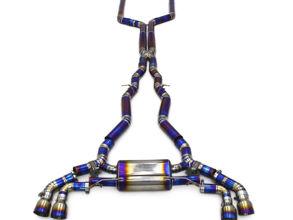 F90 M5 Cen-Cal Valved Catback Exhaust - Titanium