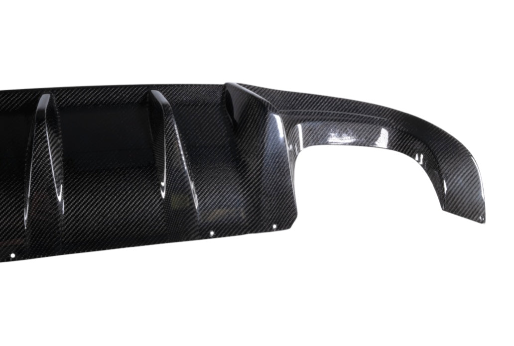 F87 M2 A Style Carbon Fiber Rear Diffuser