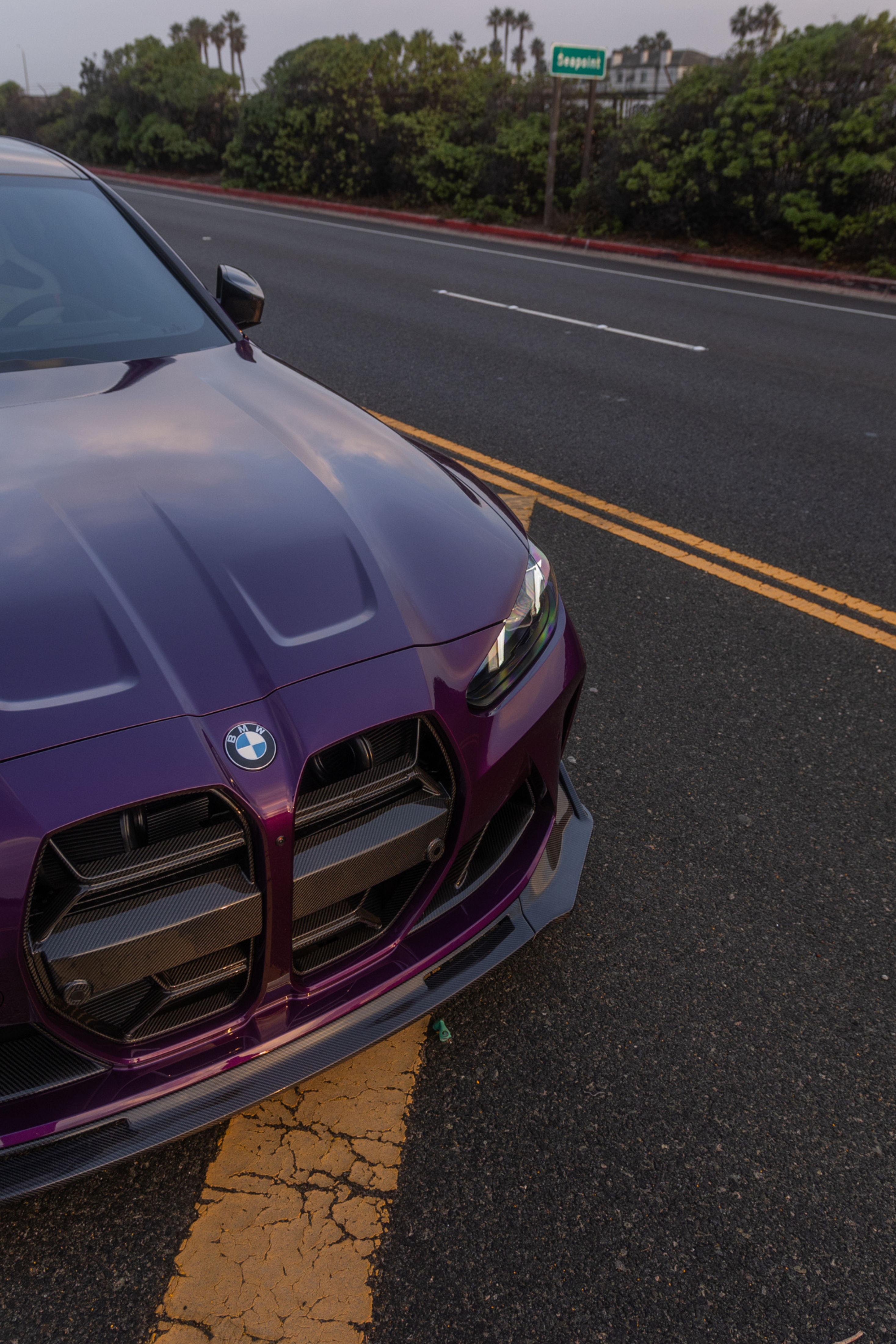 G8X CSL Style Dry Carbon Fiber Front Grill - G80 M3 / G82 / G83 M4