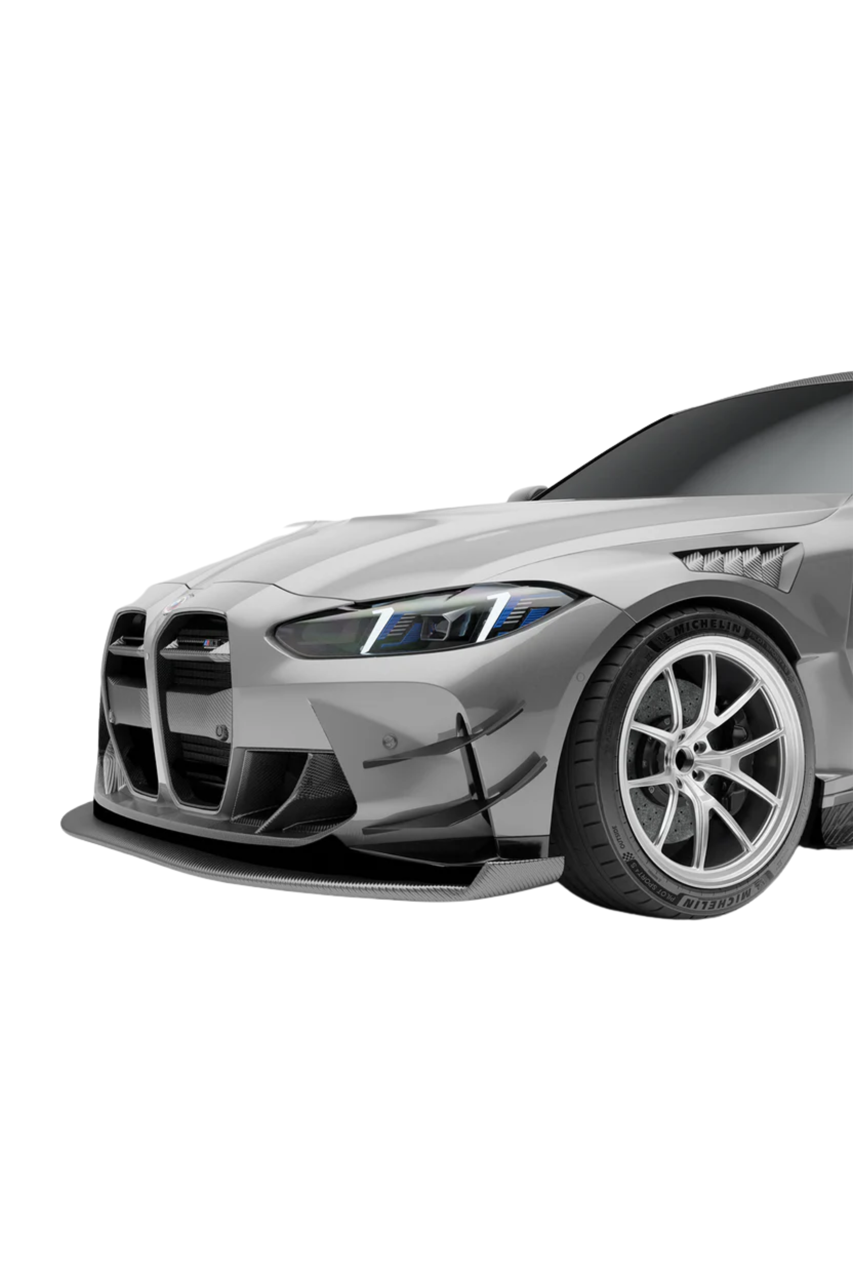 Revozport G8X M3/M4 Carbon Aero Splitter & Air Dam - G80/G82/G83