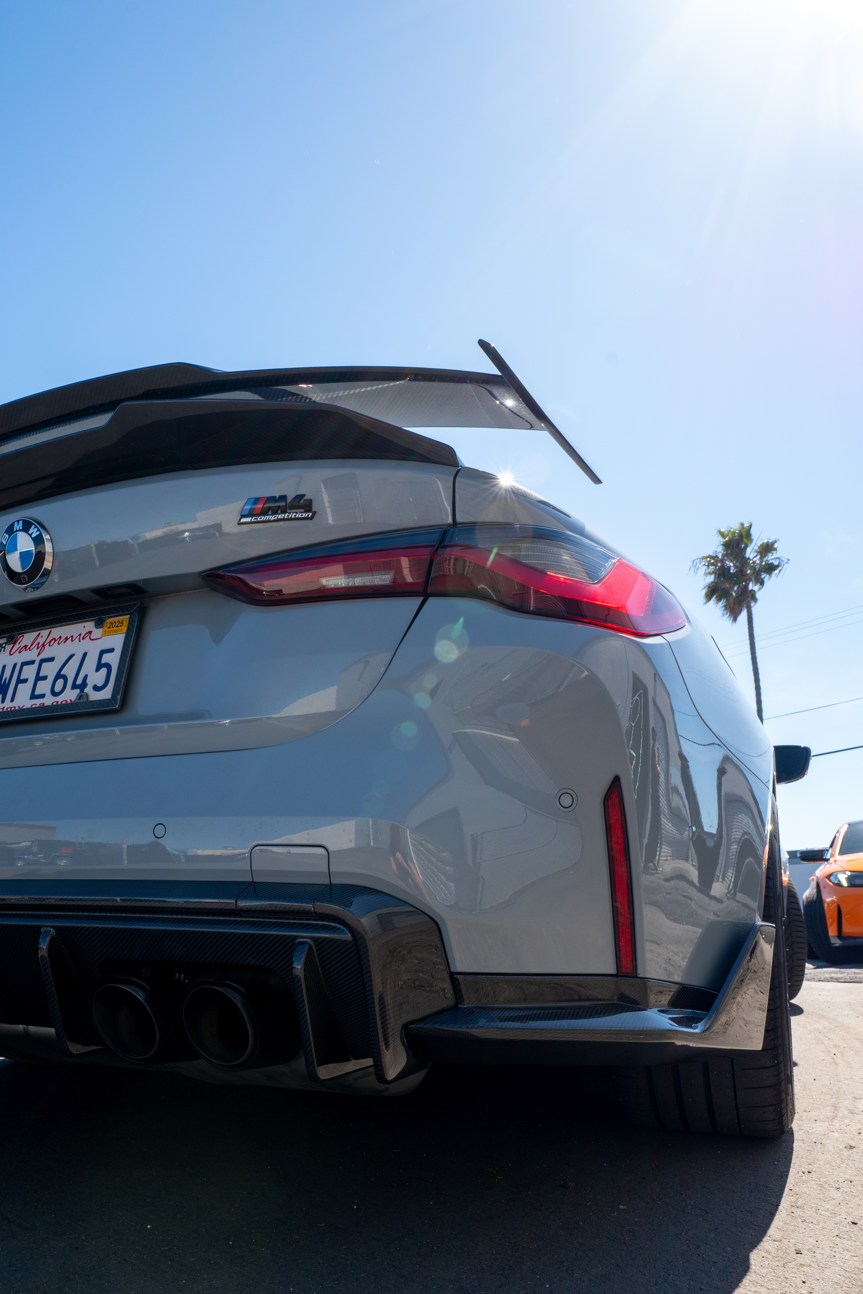 G8X M3/M4 Carbon Fiber Rear Bumper MP Splitters