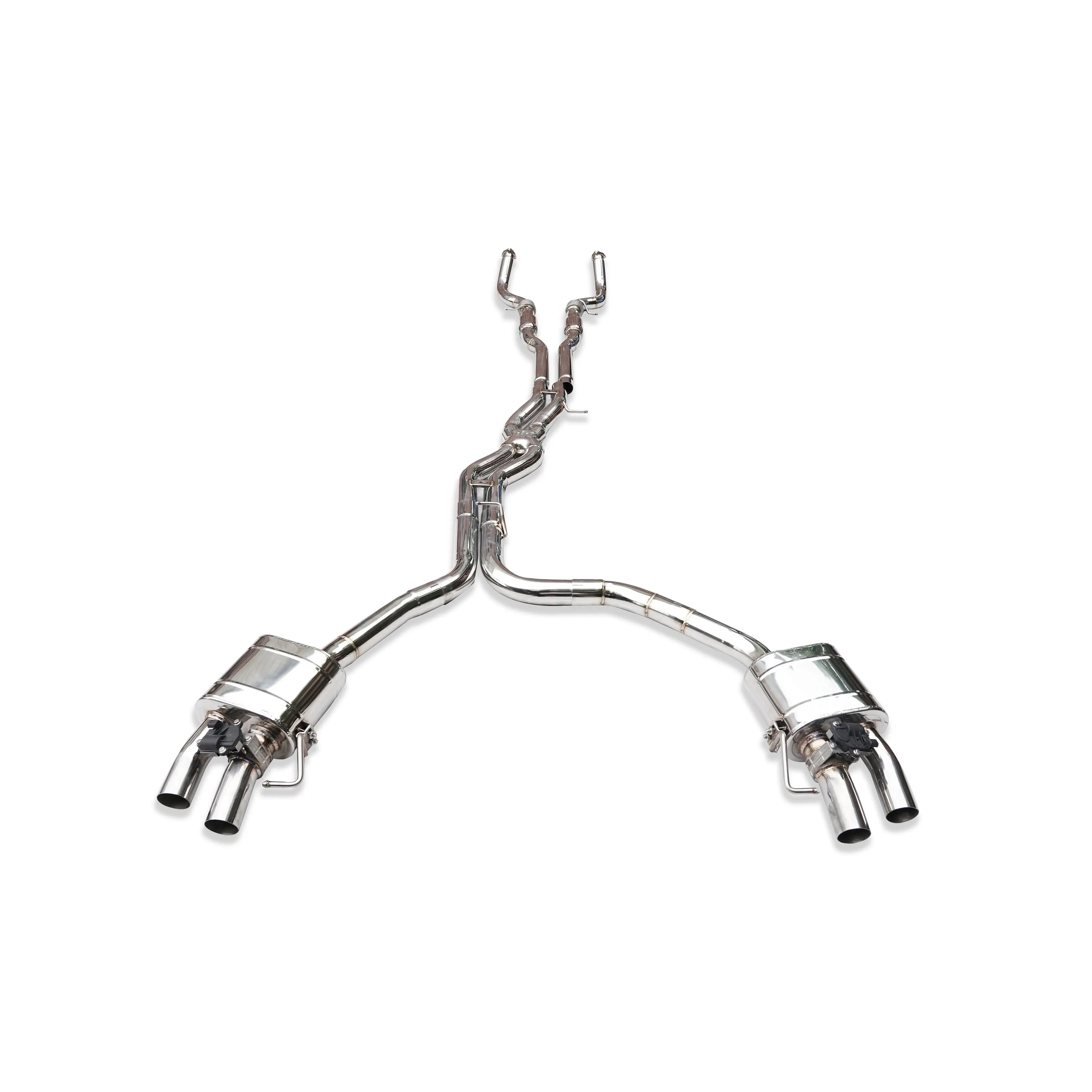 Audi S8 D4 Stainless Steel Valved Catback Exhaust