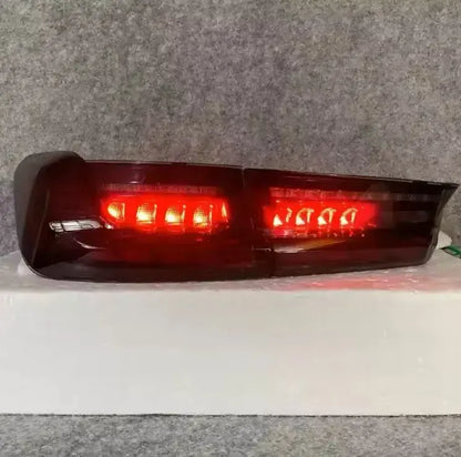 CenCal Motorsport Dragon Scale LED Taillights for BMW 3 Series G20/G28/G80 (2018–2022) – Sequential Full LED Tail Lamps
