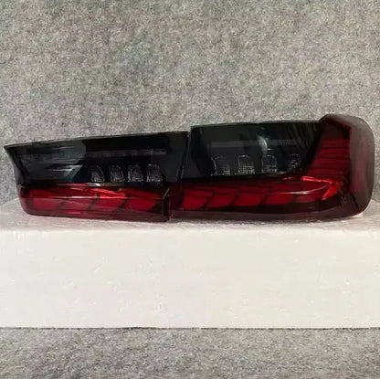 CenCal Motorsport Dragon Scale LED Taillights for BMW 3 Series G20/G28/G80 (2018–2022) – Sequential Full LED Tail Lamps