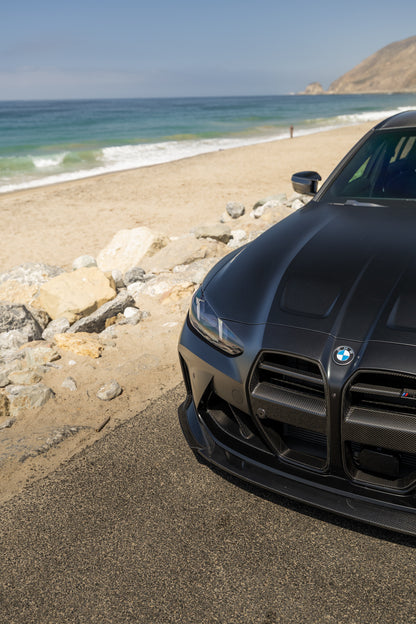 Cen-Cal Motorsport J Style V1 3-Piece Carbon Fiber Front Lip