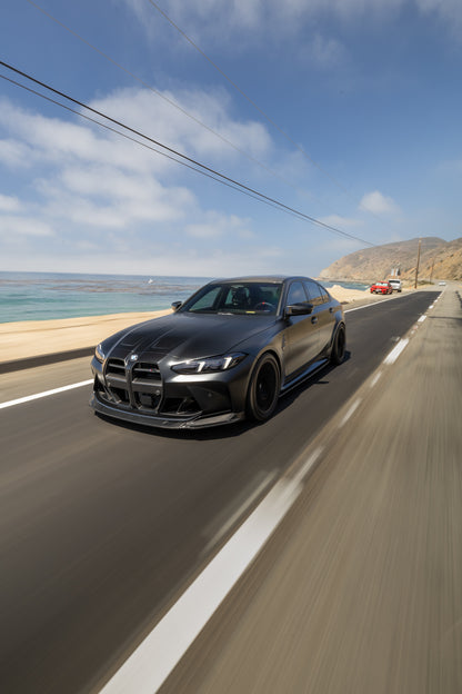 Cen-Cal Motorsport J Style V1 3-Piece Carbon Fiber Front Lip