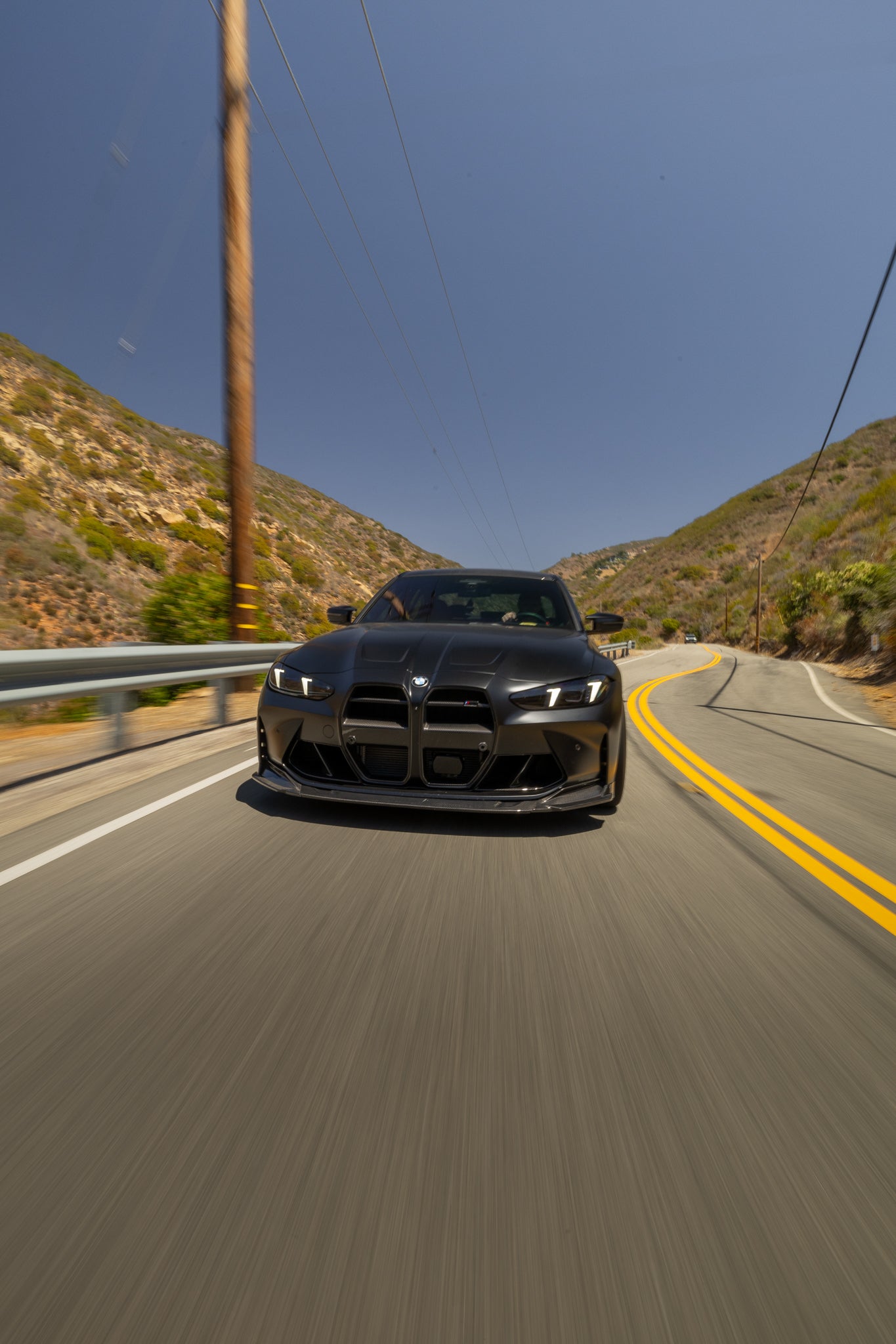 Cen-Cal Motorsport J Style V1 3-Piece Carbon Fiber Front Lip