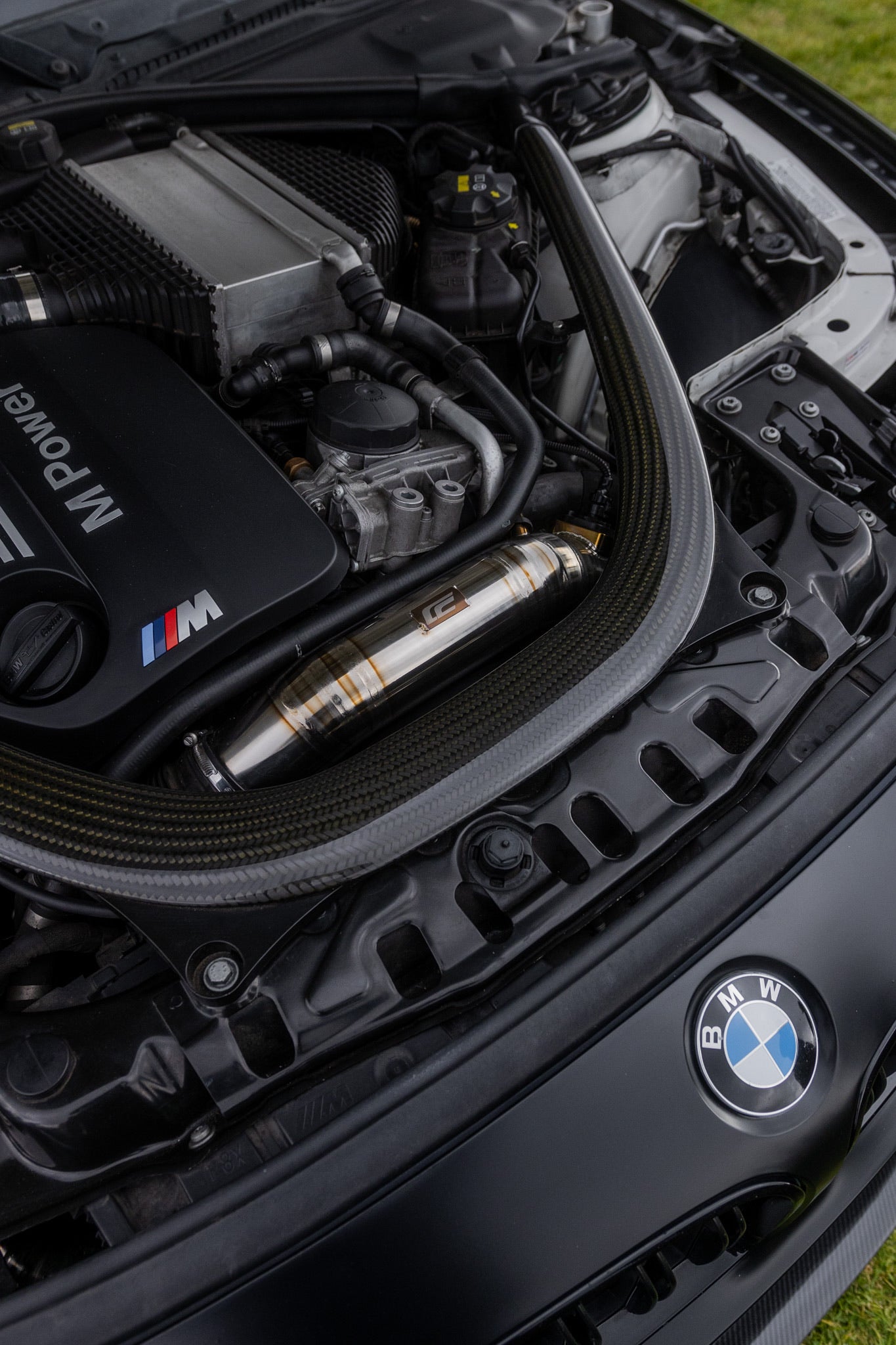 S55 M3/M4/M2C Titanium Front Mount Air Intakes for F80/F82/F83/F87Comp