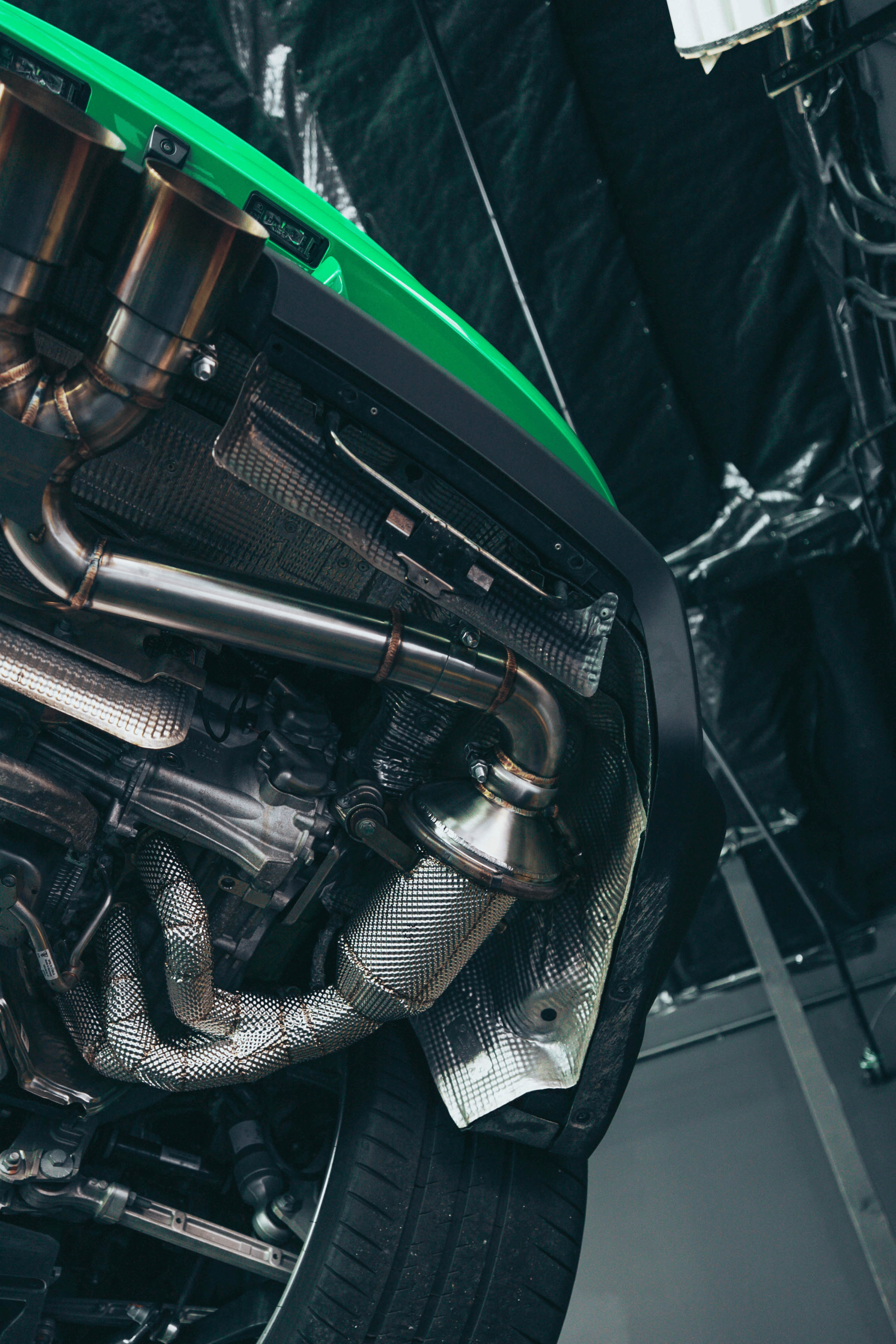 High-Flow Race EQL Headers – Porsche 992 GT3 / GT3 RS (T304 Stainless Steel)