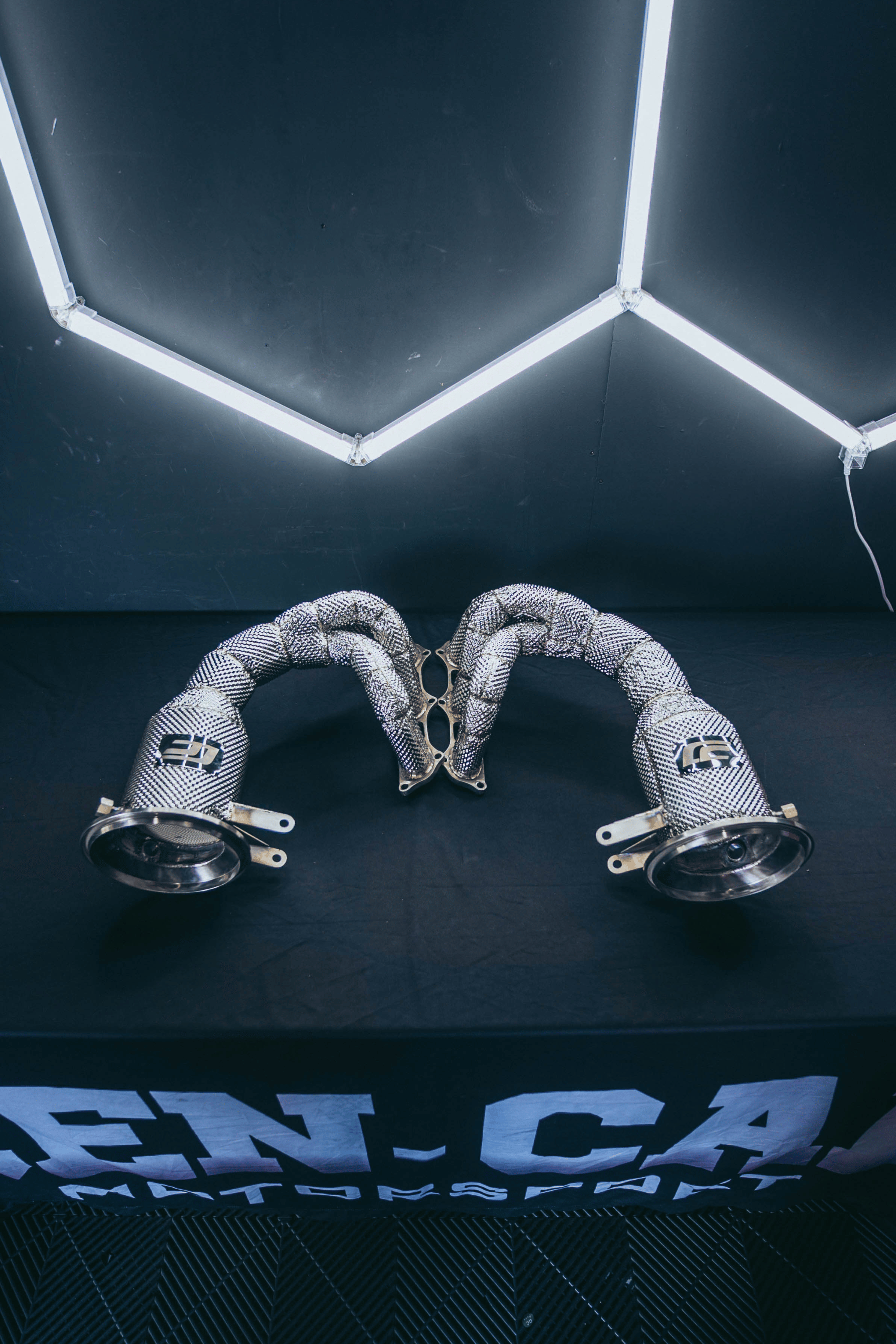 High-Flow Race EQL Headers – Porsche 992 GT3 / GT3 RS (T304 Stainless Steel)