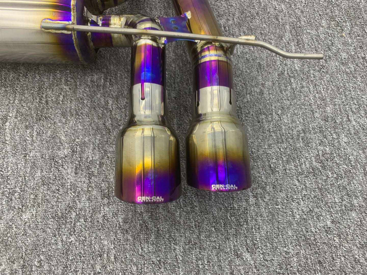 S58 Valved Catback Cen-Cal Exhaust (Titanium) - G8X M2/M3/M4 – Cen-Cal ...
