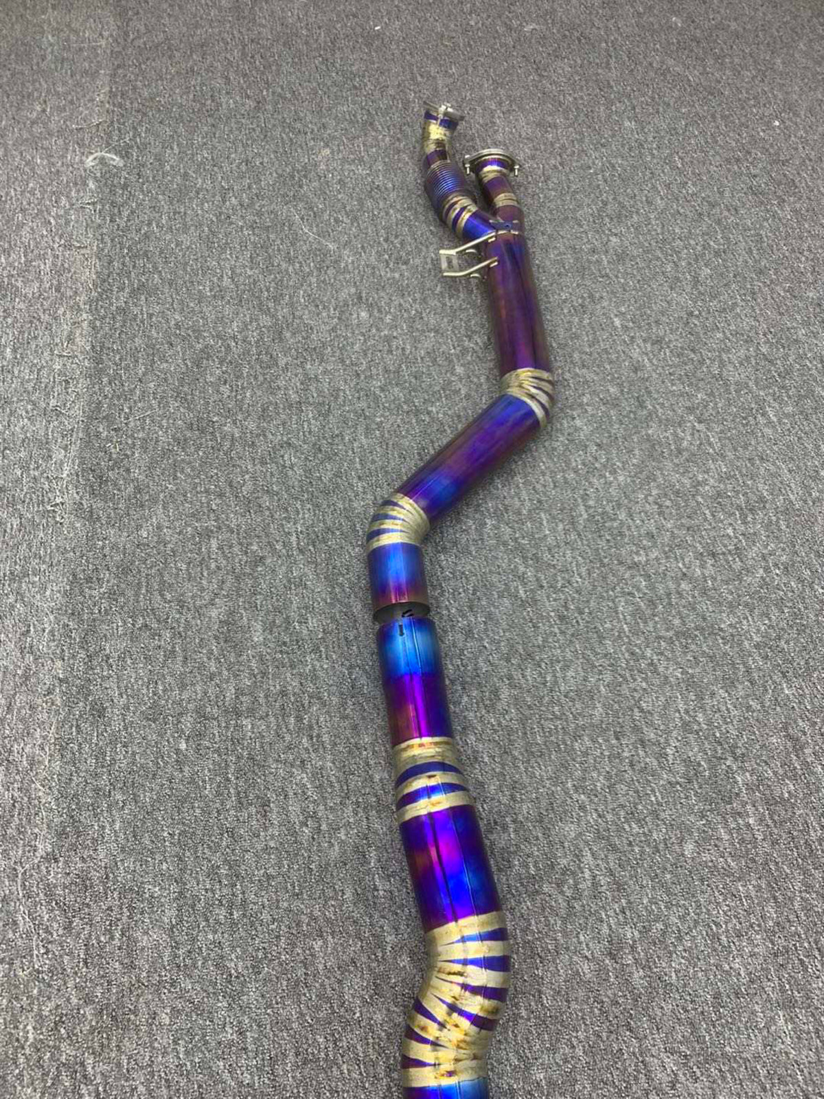 S58 Valved Catback Cen-Cal Exhaust (Titanium) - G8X M2/M3/M4 – Cen-Cal ...