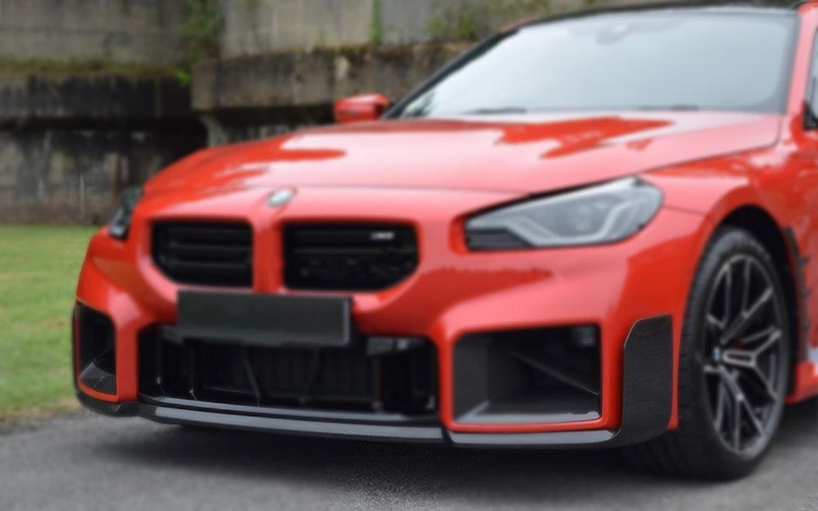 G87 M2 Carbon Fiber MP Style Front Lip - 3PC