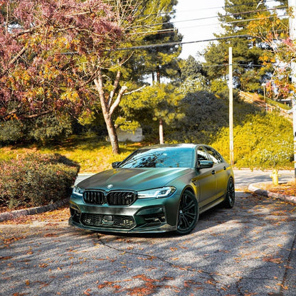 BMW F90 M5 MP 3-Piece Style Carbon Fiber Front Lip