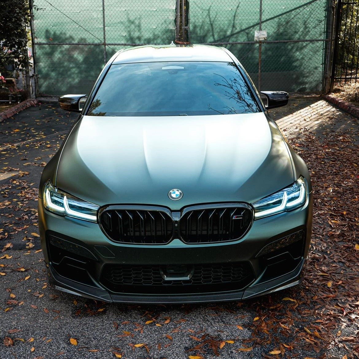 BMW F90 M5 MP 3-Piece Style Carbon Fiber Front Lip