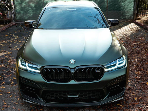 BMW F90 M5 MP 3-Piece Style Carbon Fiber Front Lip