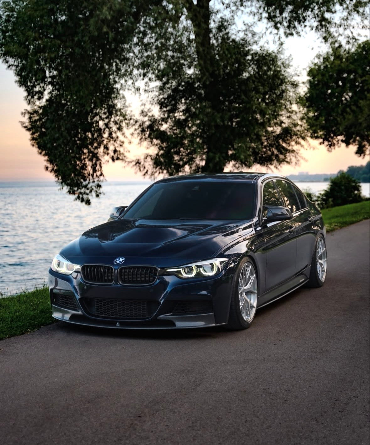 F30 3 Series Carbon Fiber M Performance Front Lip
