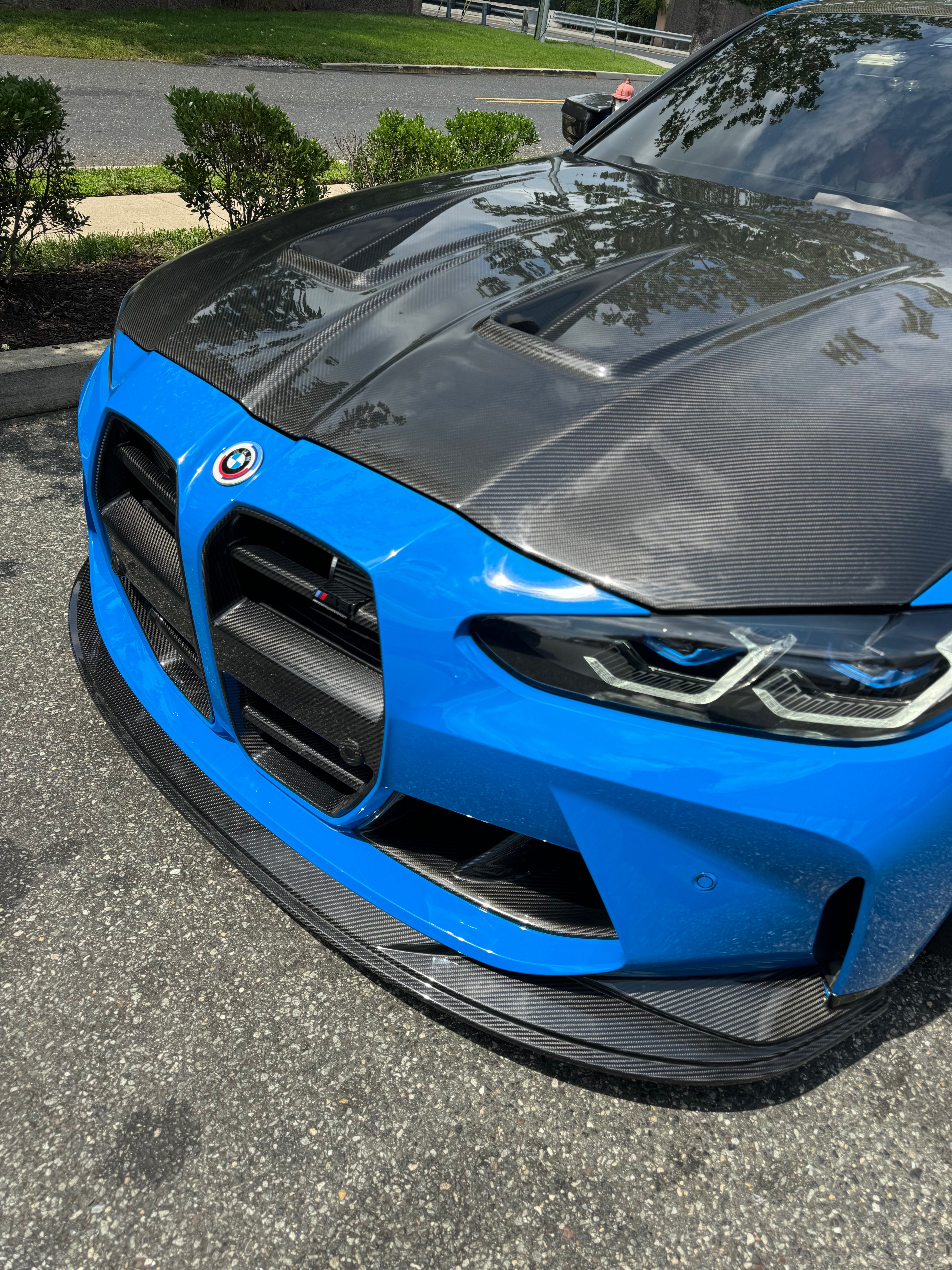 UNIT 17 SPL2 Carbon Fiber Front Splitter for BMW G80 M3 / G82 G83 M4