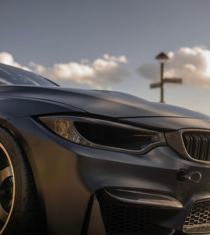 BMW F8X M3/M4 Carbon Fiber Headlight Delete