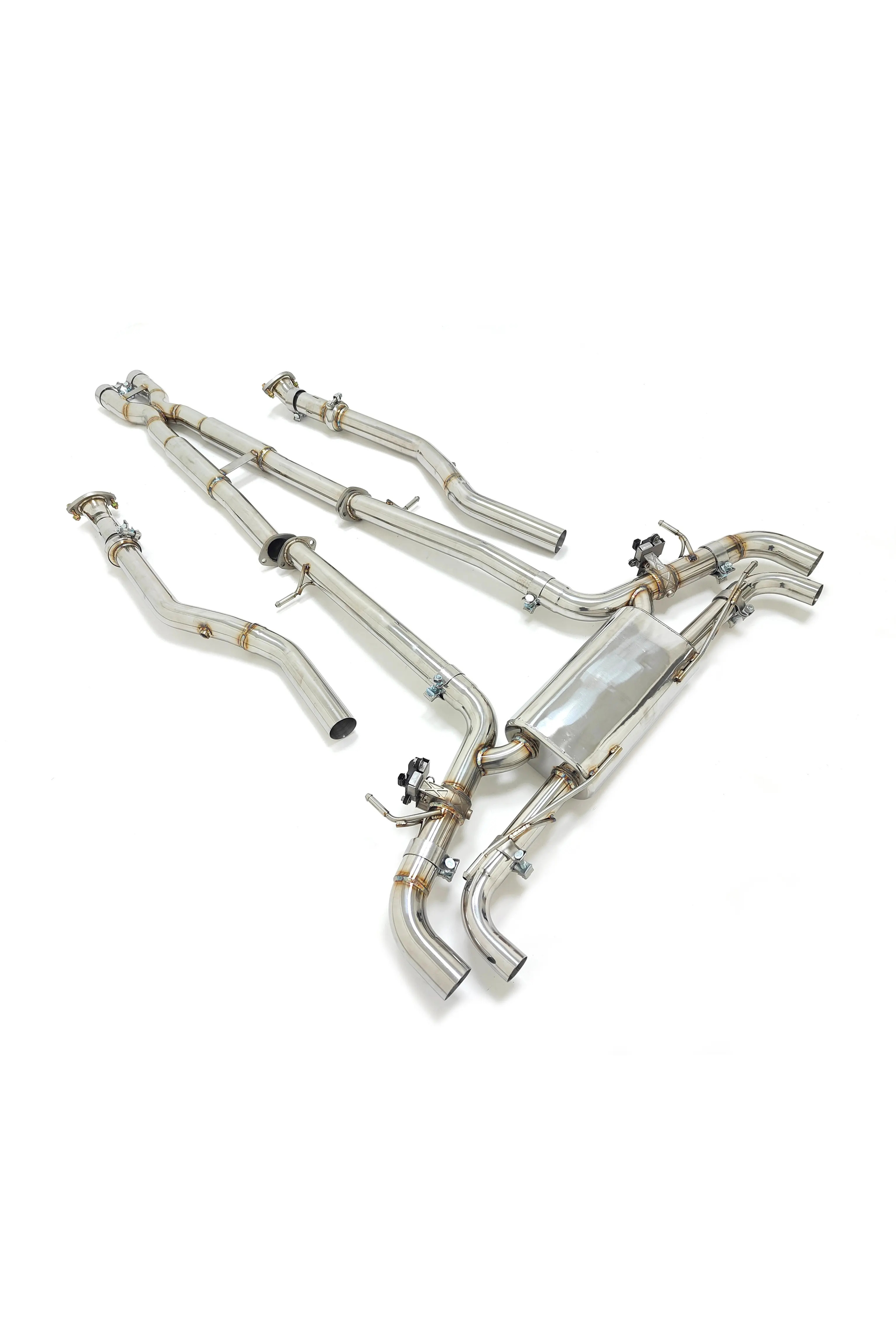 Lexus LC500 Stainless Steel Valved Catback Exhaust