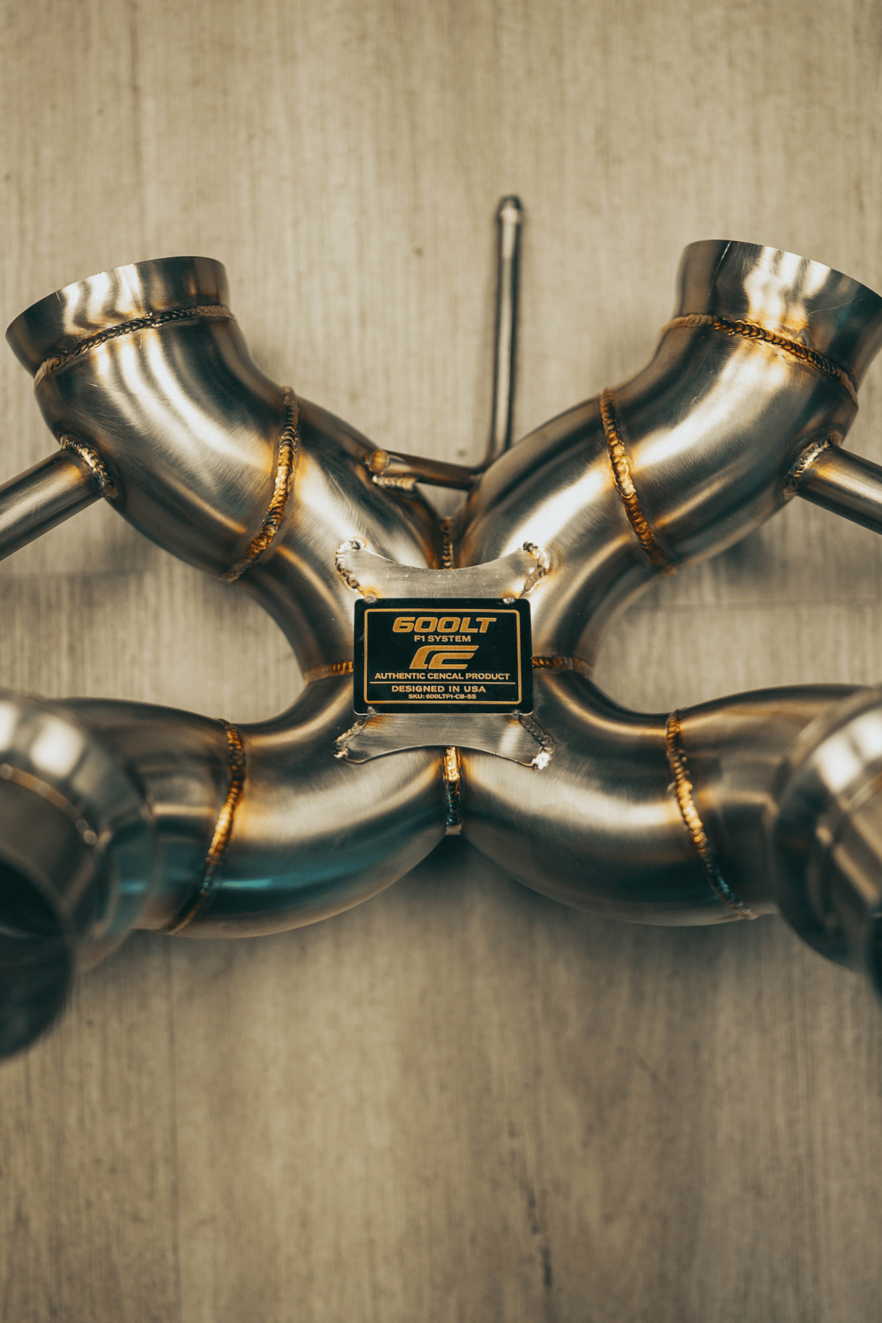 McLaren 600LT F1 CenCal Exhaust System