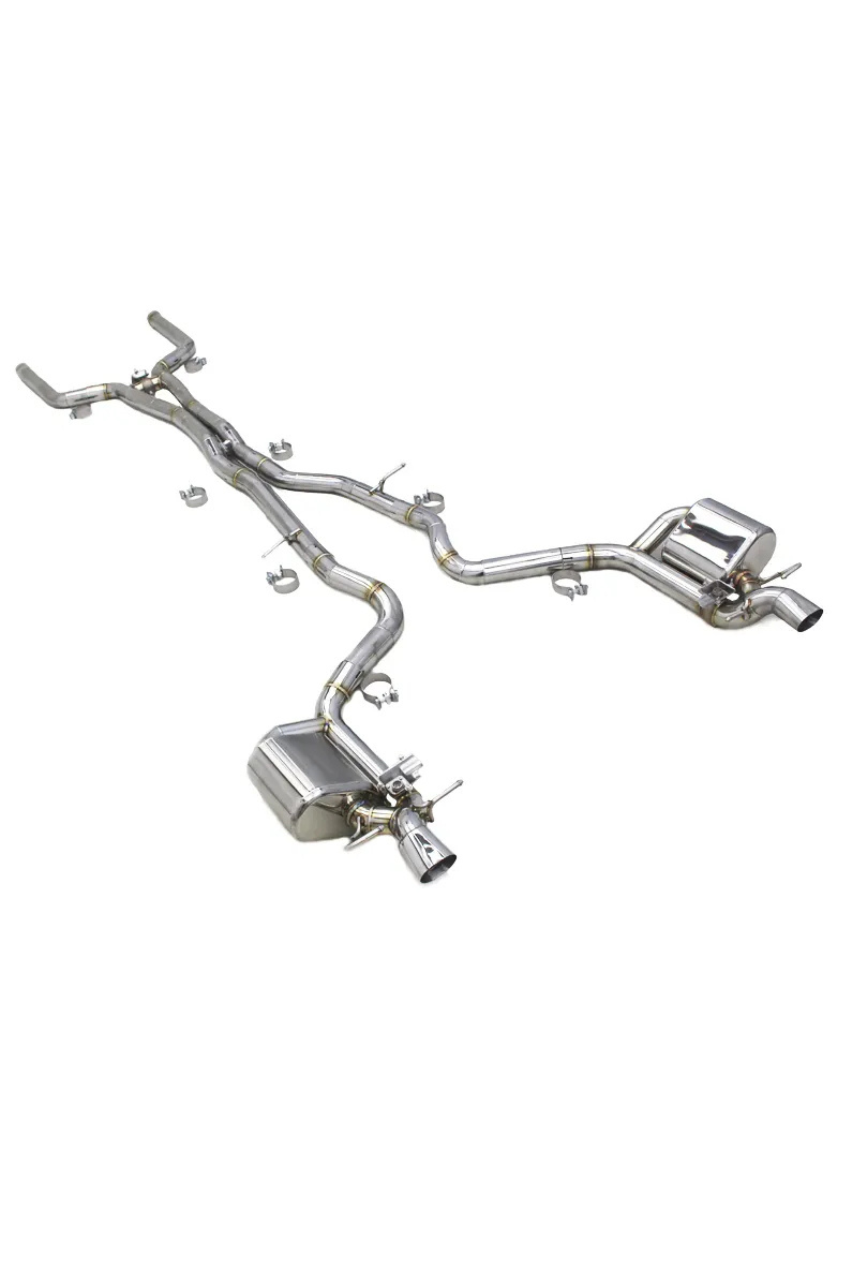 Mercedes GT63/GT63S Stainless Steel Valved Catback Exhaust