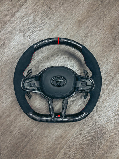 Supra MK5 Carbon Fiber Steering Wheel - A90/A91