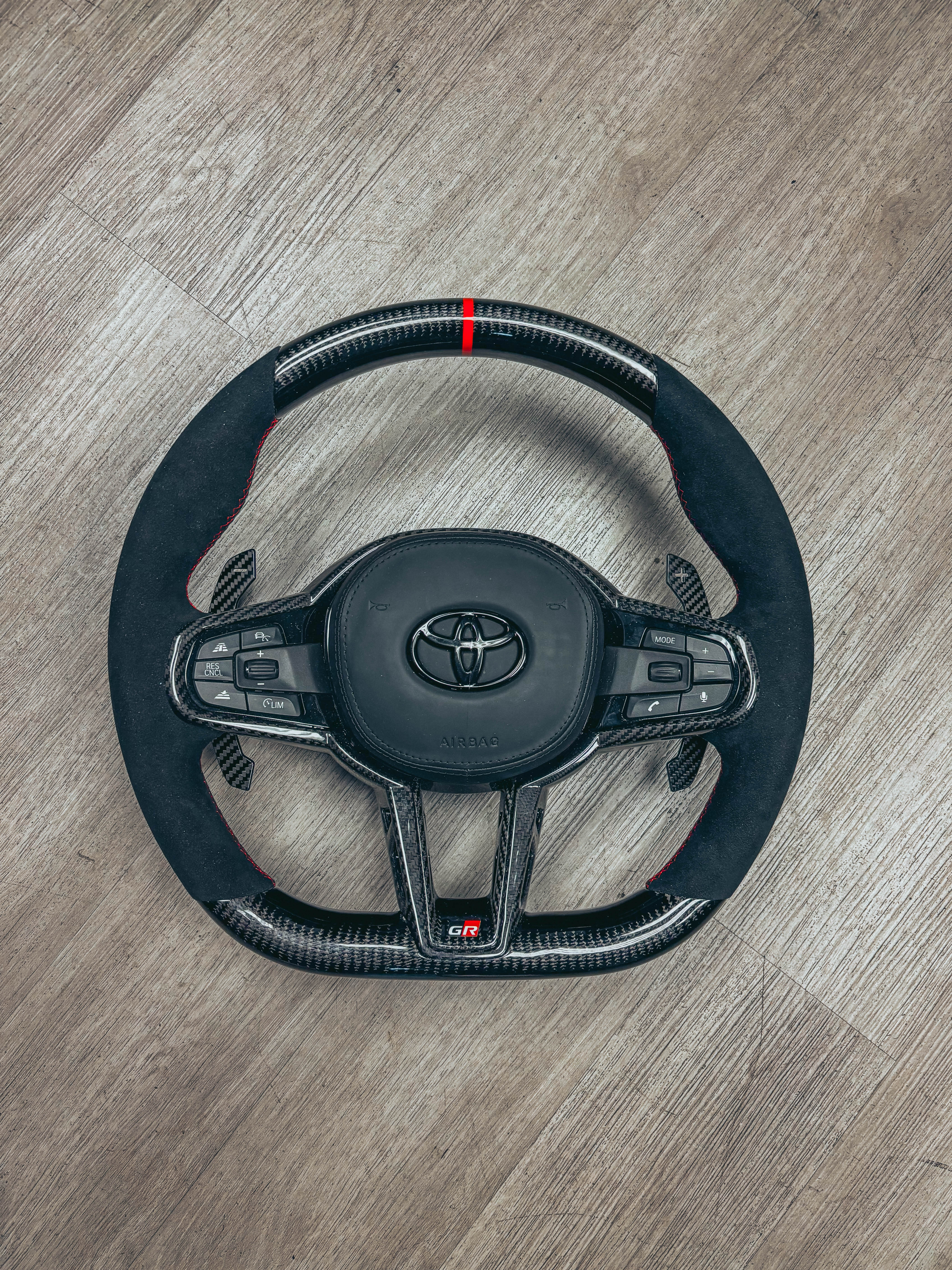 Supra MK5 Carbon Fiber Steering Wheel - A90/A91