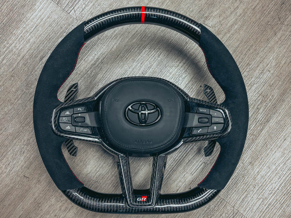 Supra MK5 Carbon Fiber Steering Wheel - A90/A91