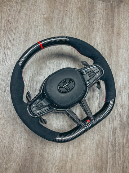 Supra MK5 Carbon Fiber Steering Wheel - A90/A91