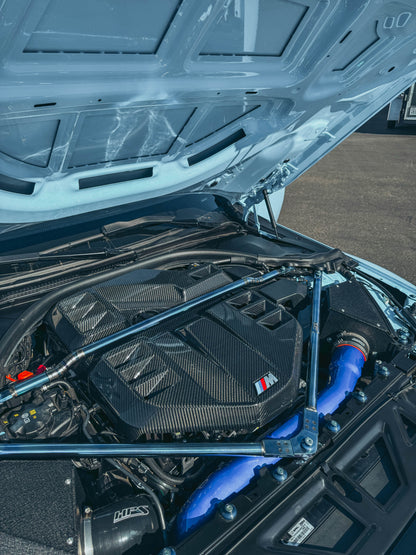 G8X M2/M3/M4 Carbon Fiber V2 Extended Engine Cover - G80 M3/G82 G83 M4/G87 M2