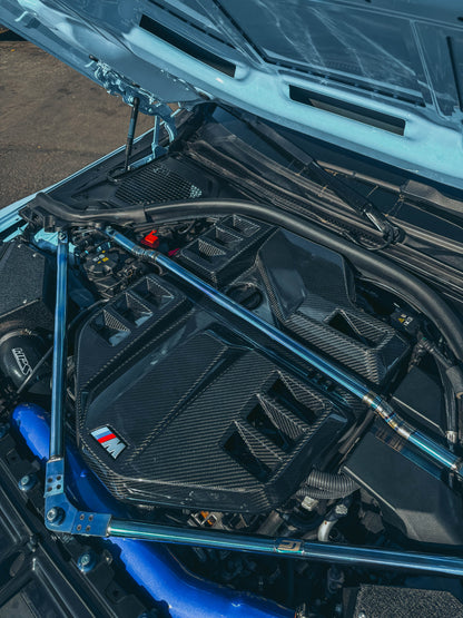 G8X M2/M3/M4 Carbon Fiber V2 Extended Engine Cover - G80 M3/G82 G83 M4/G87 M2