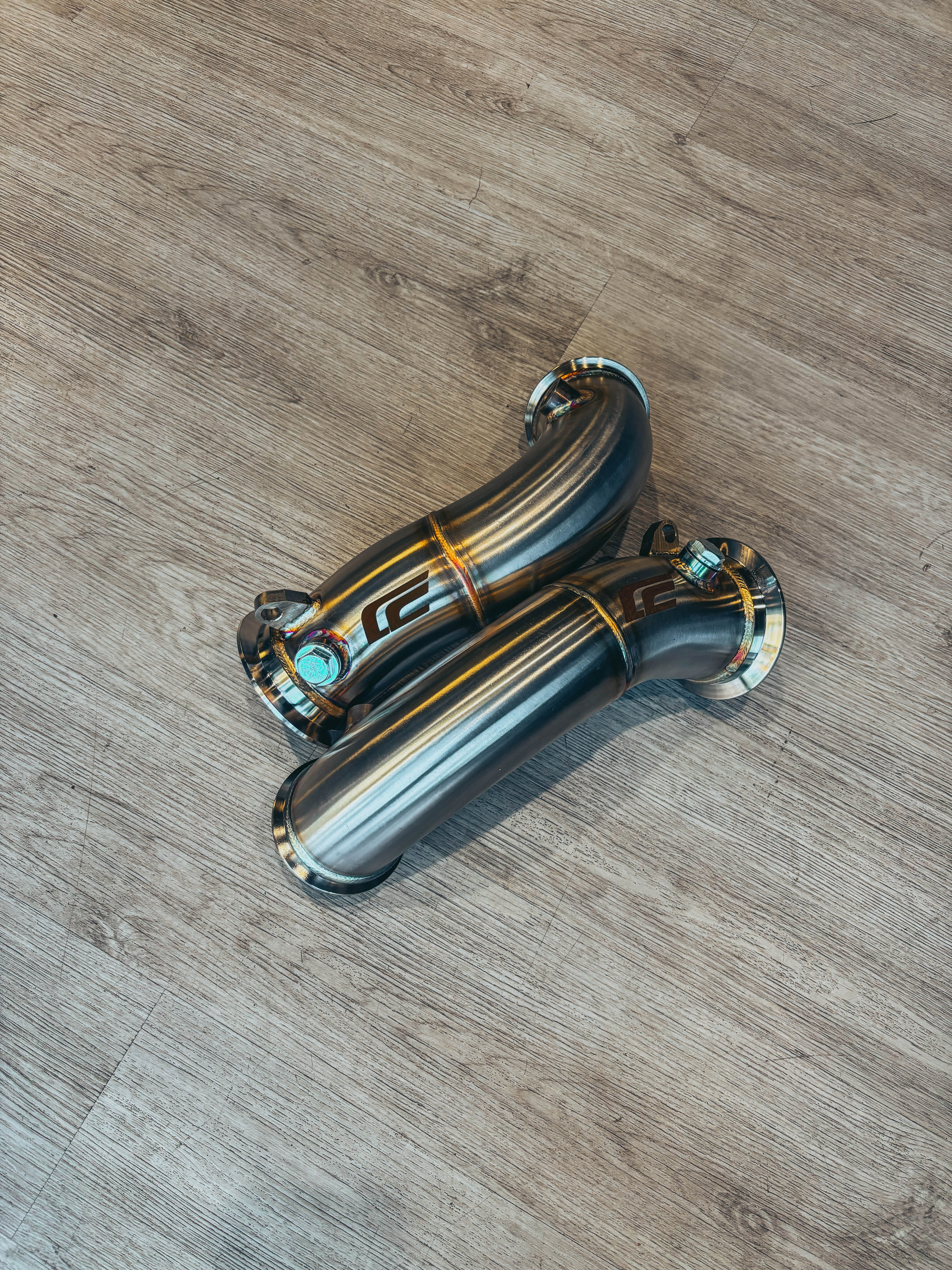 F90 M5 & F91/F92/F93 M8 S63R Cen-Cal Catless Downpipes (Primary & Secondary)