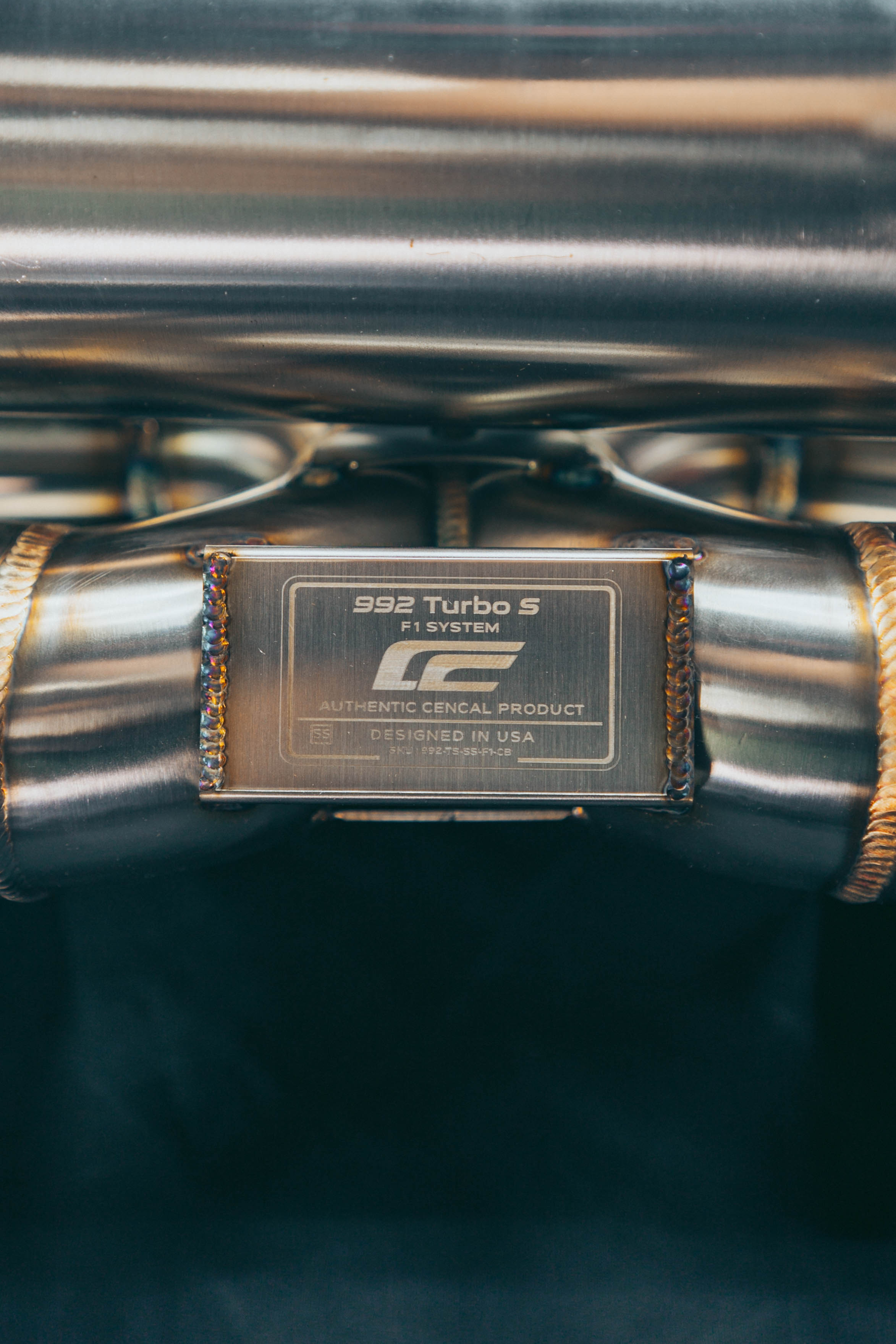 Porsche 992 Carrera/ 992 Turbo S CenCalMotorsport F1 Exhaust System