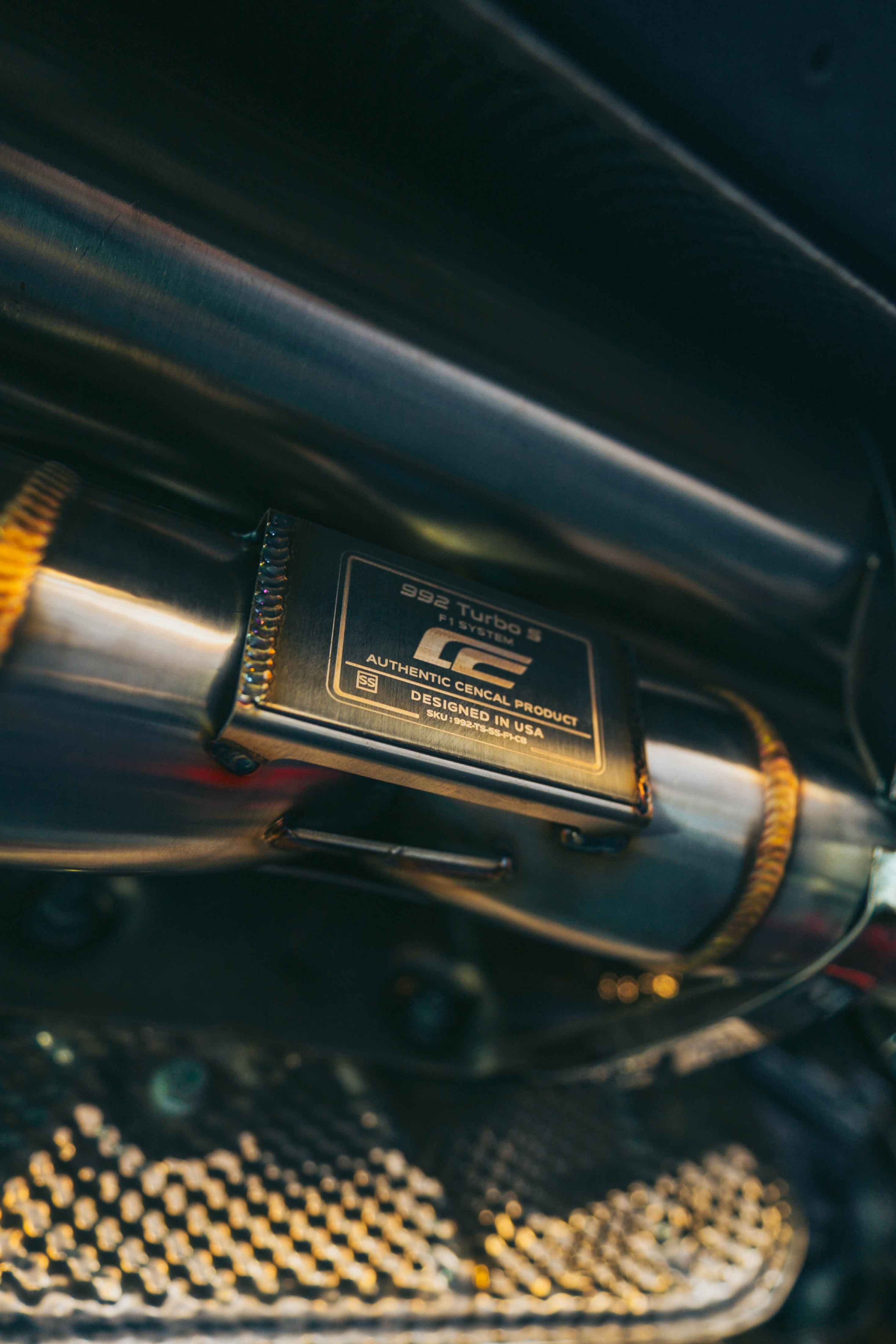 Porsche 992 Carrera/ 992 Turbo S CenCalMotorsport F1 Exhaust System