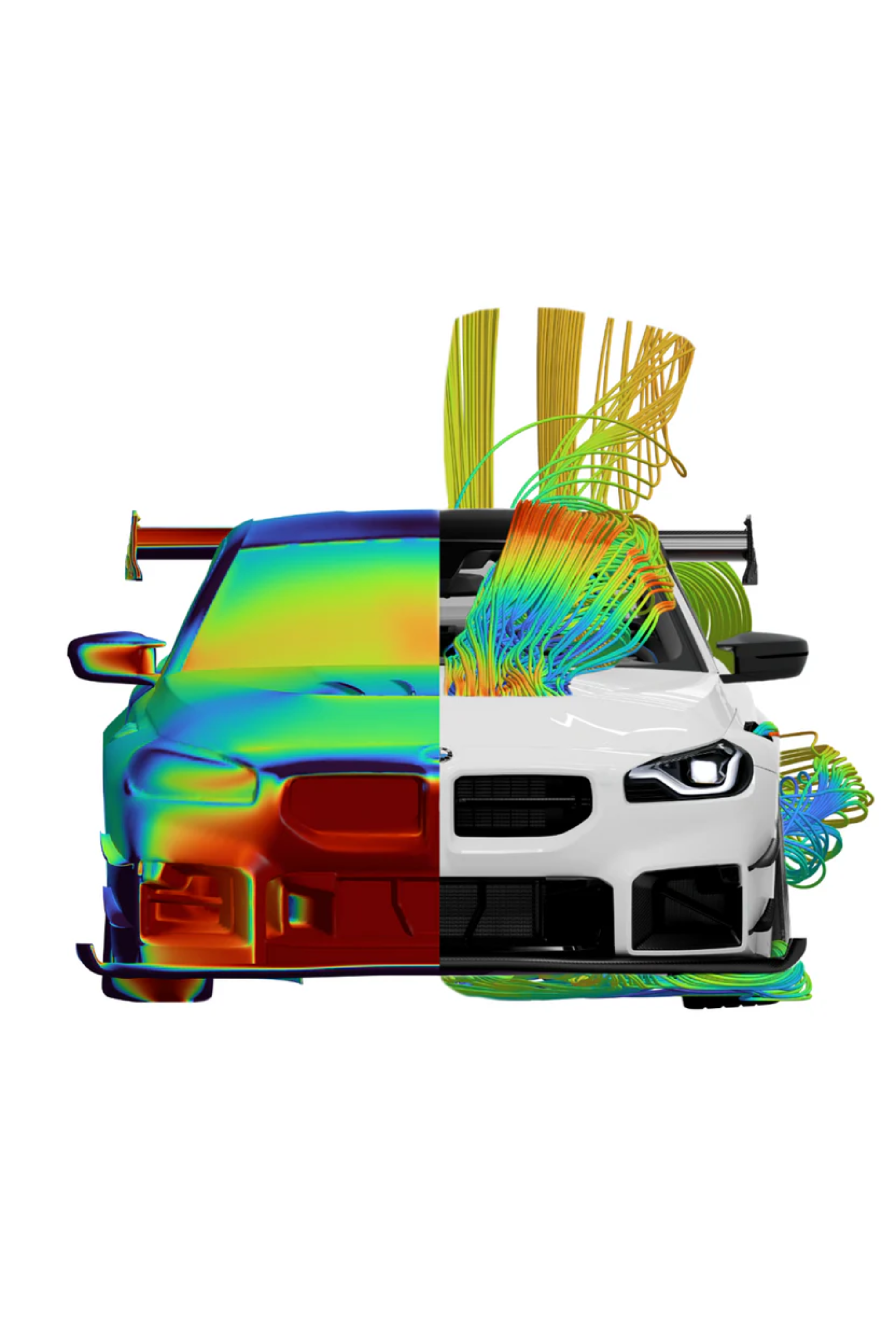 Revozport G87 M2 Carbon Fiber Aero Hood & Strakes - Race Division