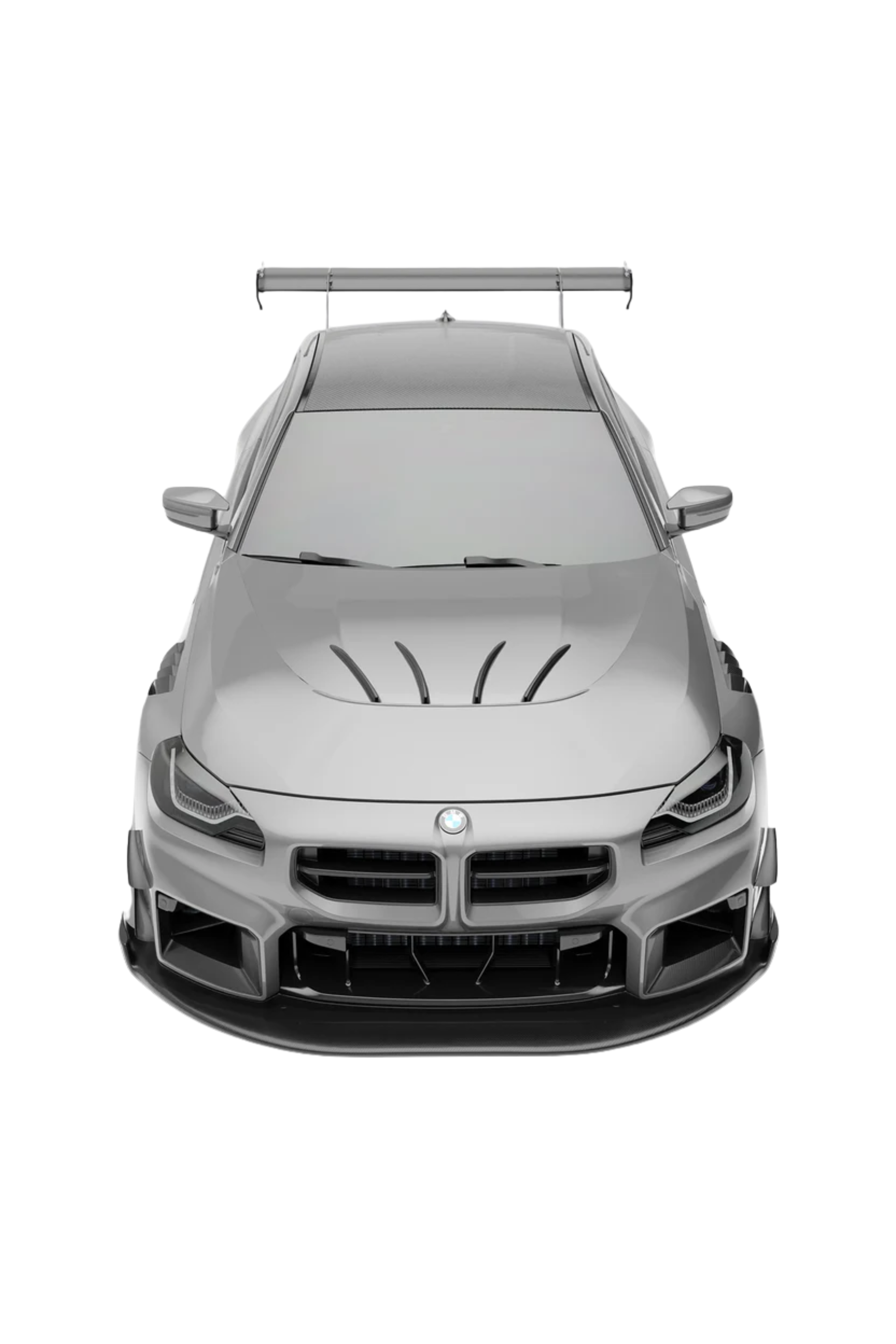 Revozport G87 M2 Carbon Fiber Aero Hood & Strakes - Race Division