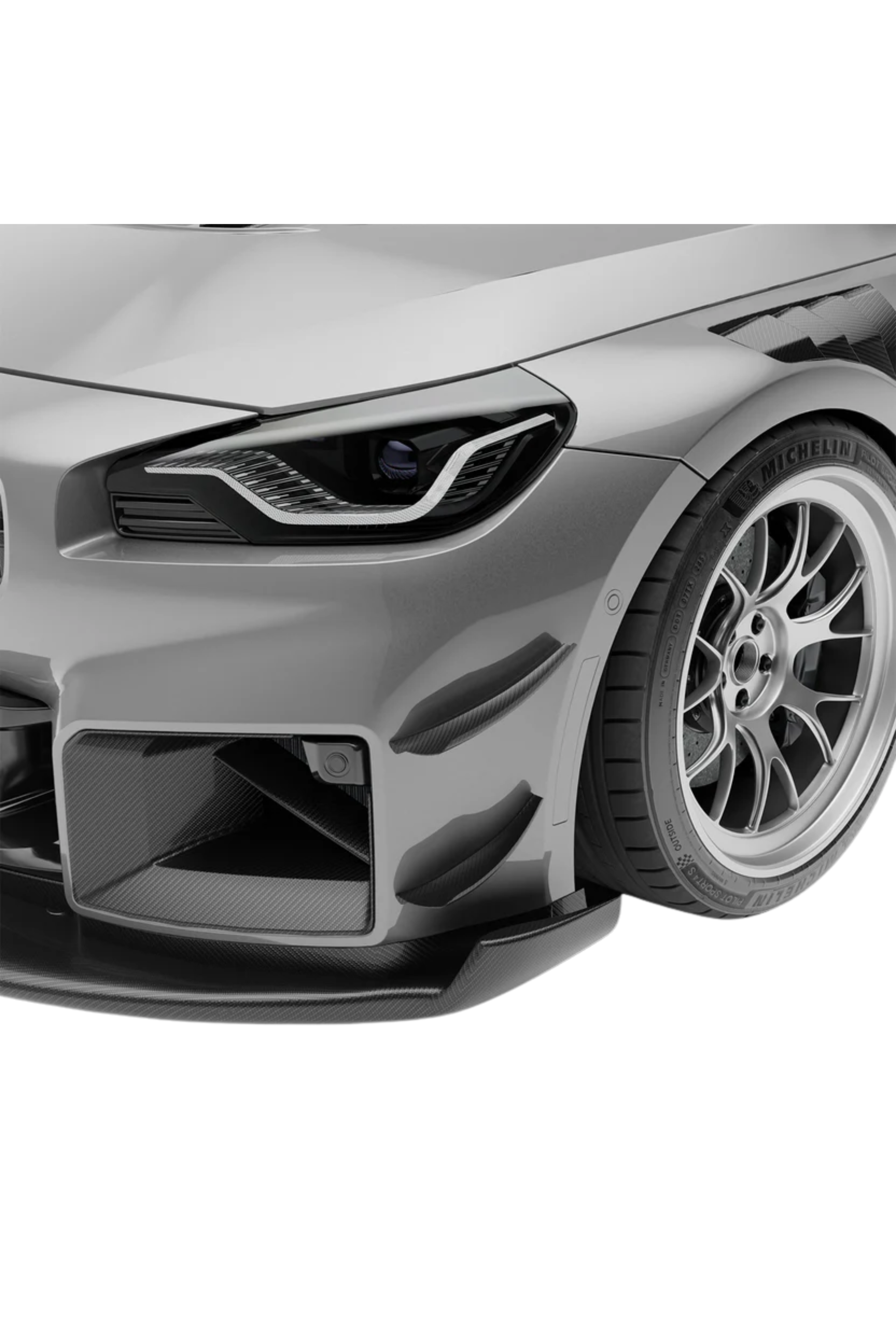 Revozport G87 M2 Carbon Fiber Front Canards - Race Division