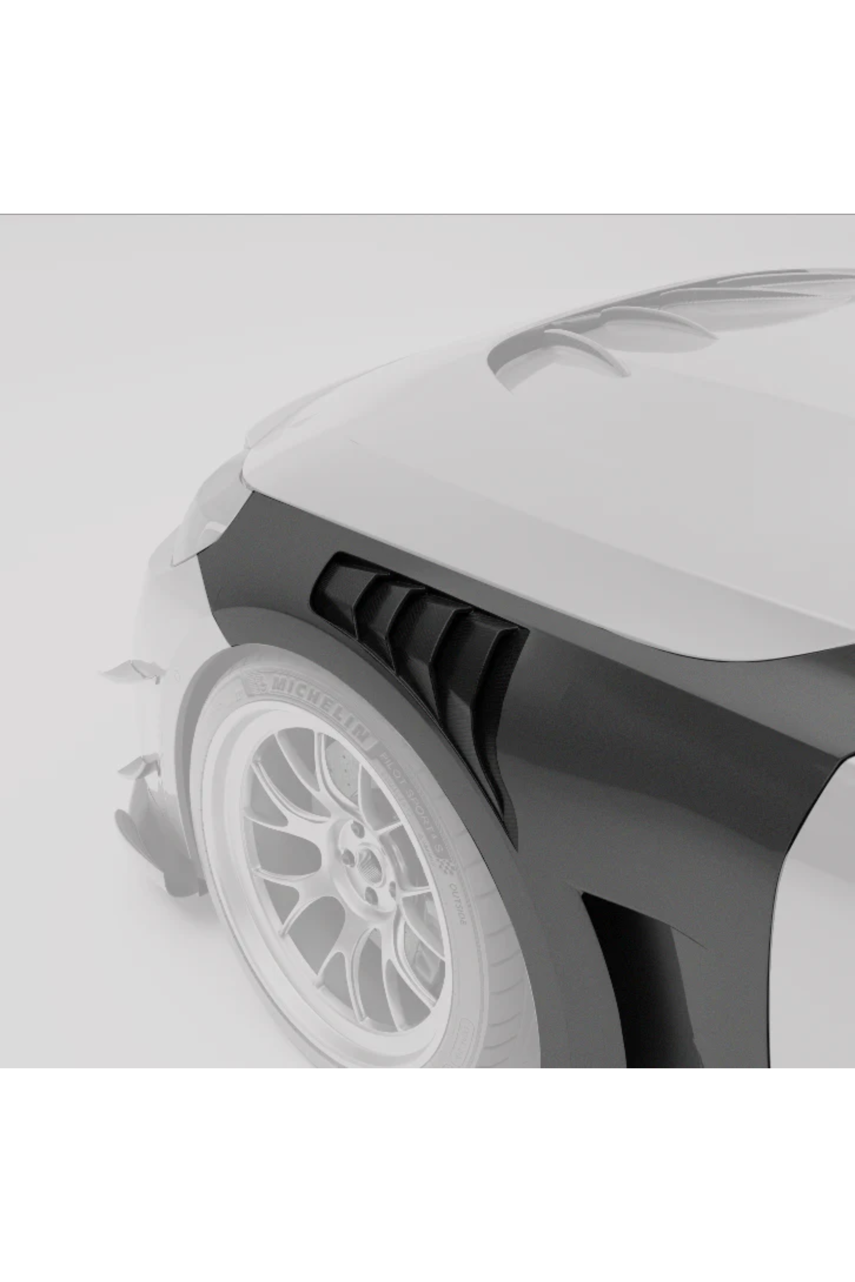 Revozport G87 M2 Carbon Fiber V3 Hybrid Fenders - Race Division
