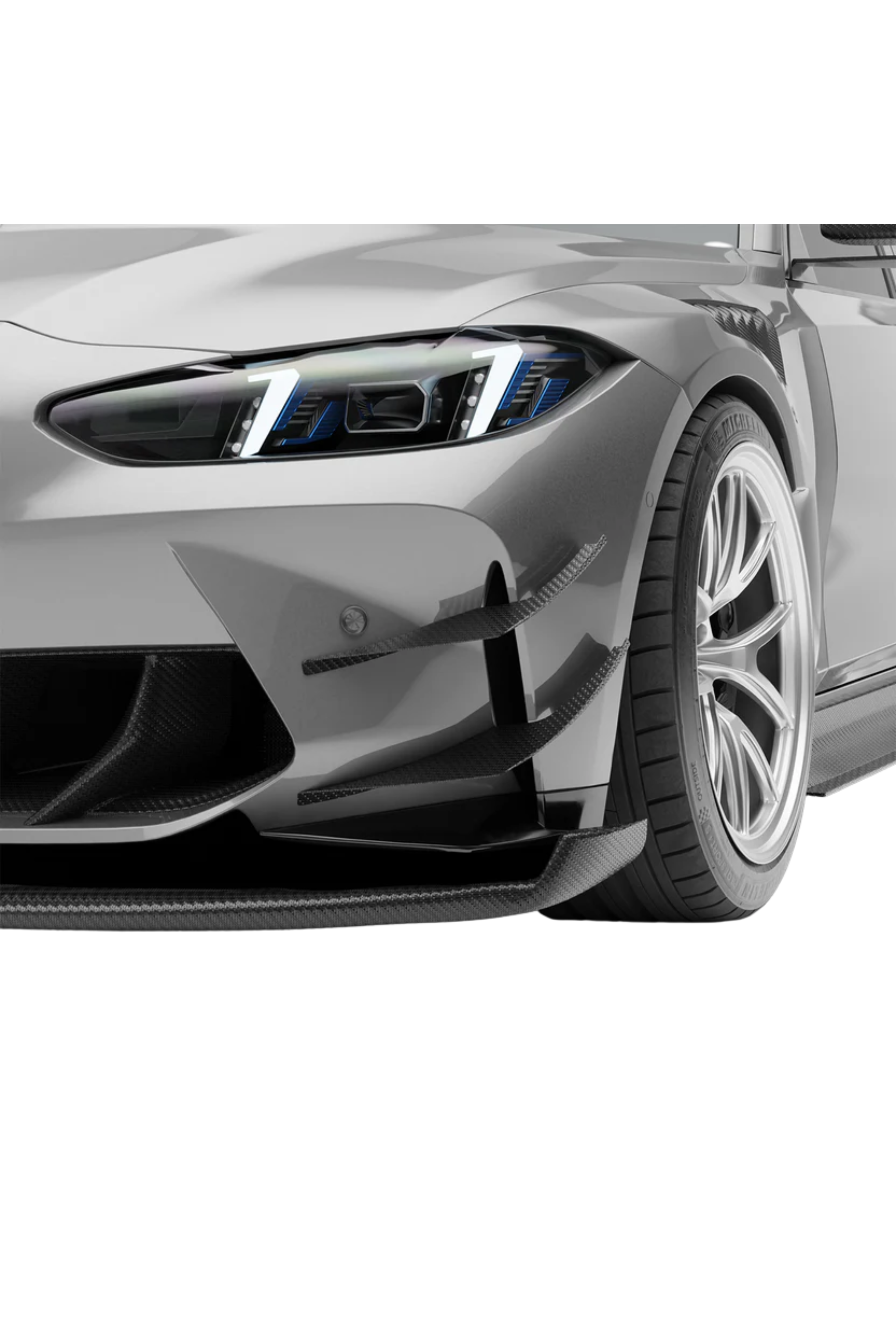 Revozport G8X M3/M4 Carbon Fiber Race Front Canards - G80/G82/G83