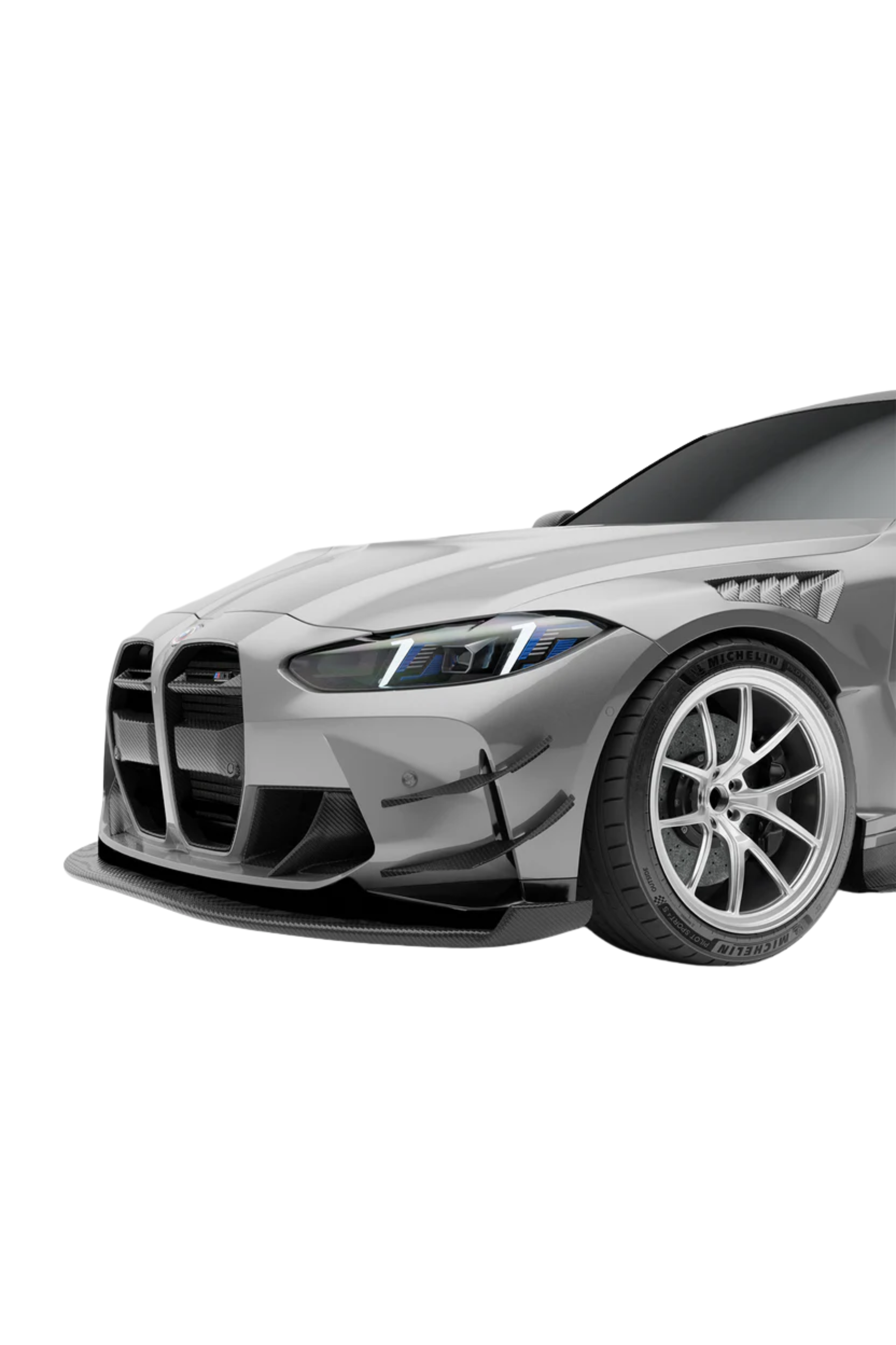 Revozport G8X M3/M4 Carbon Fiber Race Front Canards - G80/G82/G83