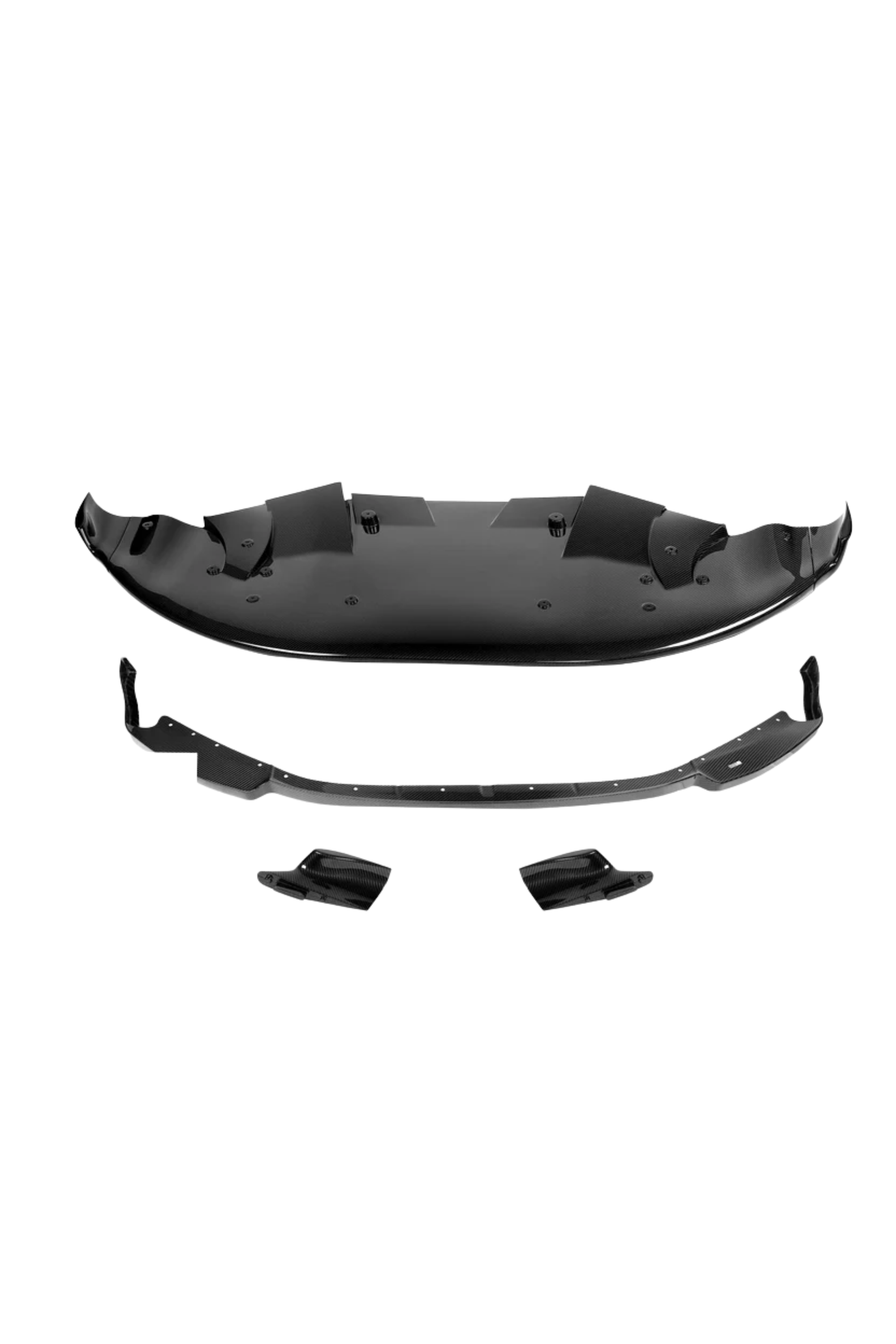 Revozport G87 M2 Carbon Fiber Aero Splitters & Air Dam - Race Division
