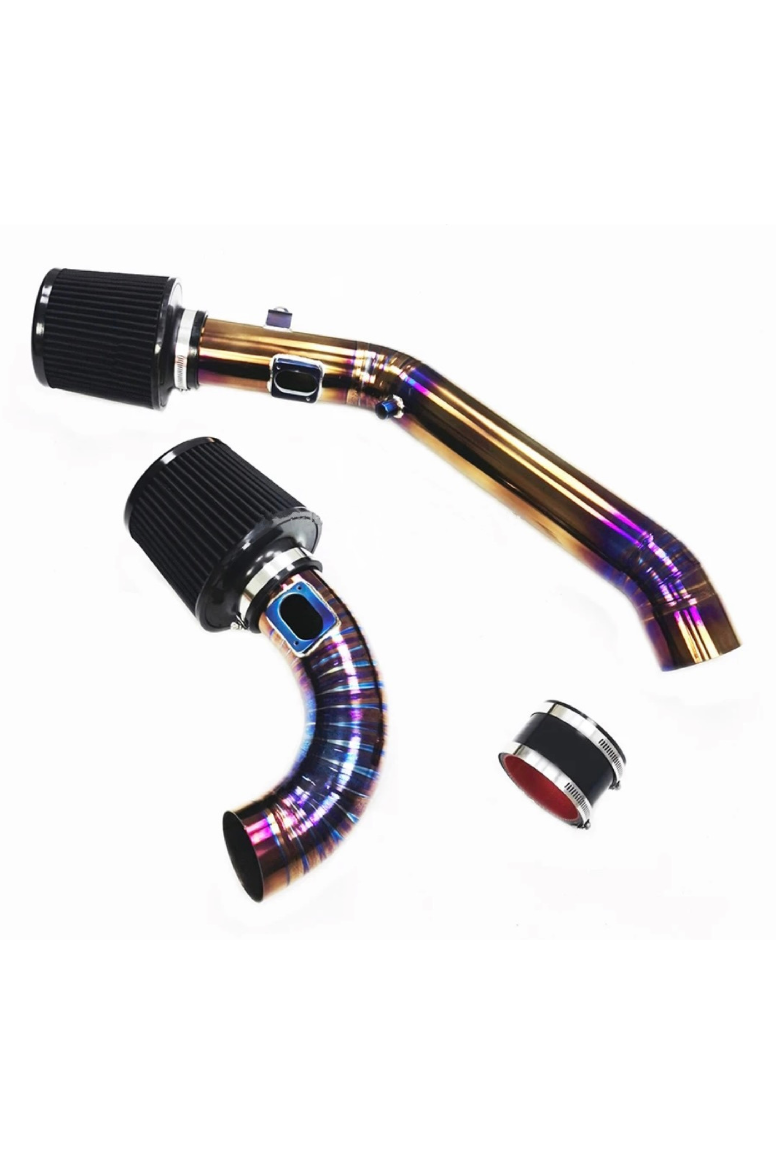 S55 M3/M4/M2C Cen-Cal Titanium Top Mount Intakes