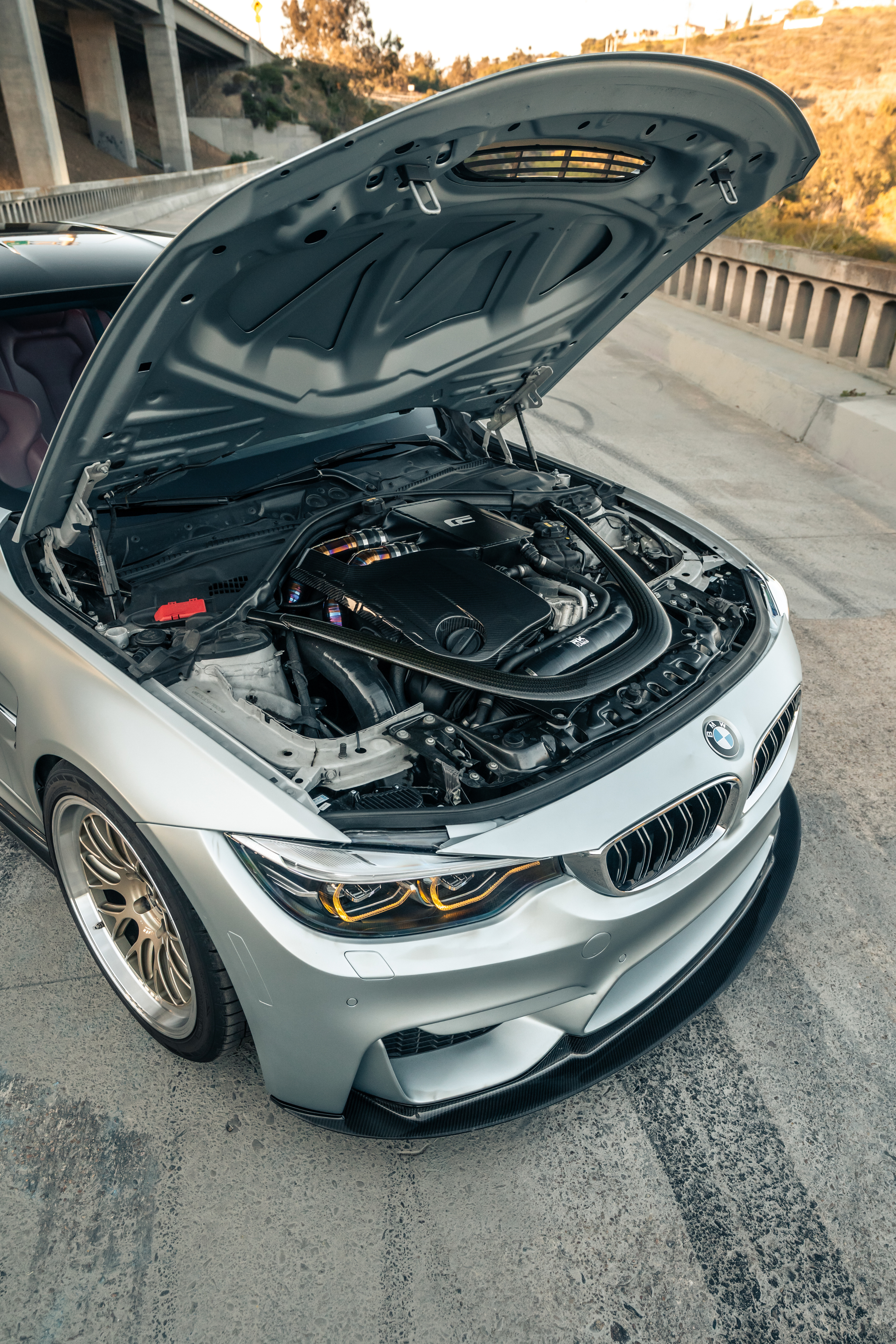 S55 M3/M4/M2C Cen-Cal Titanium Charge Pipes - F80/F82/F83/F87